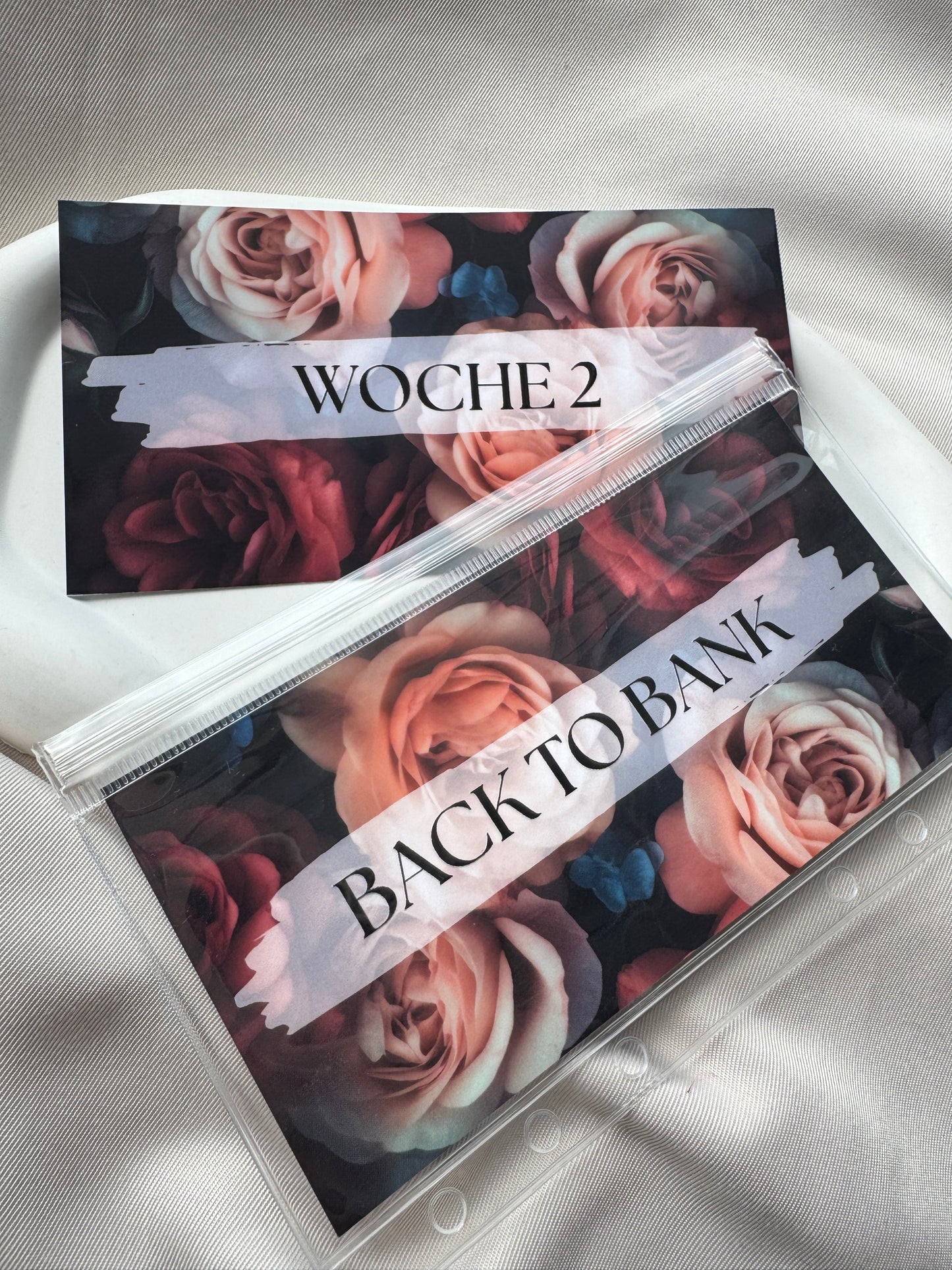 A6 Dashboards mit Tracker, foliert und 3D Aufschrift | DARK ROSE
