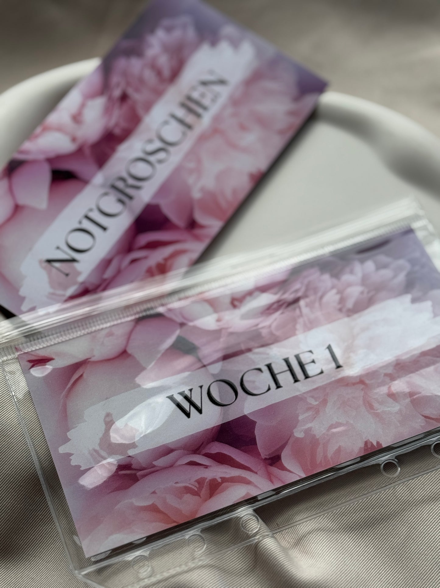 A6 Dashboards mit Tracker, foliert und 3D Aufschrift | PEONY DREAM