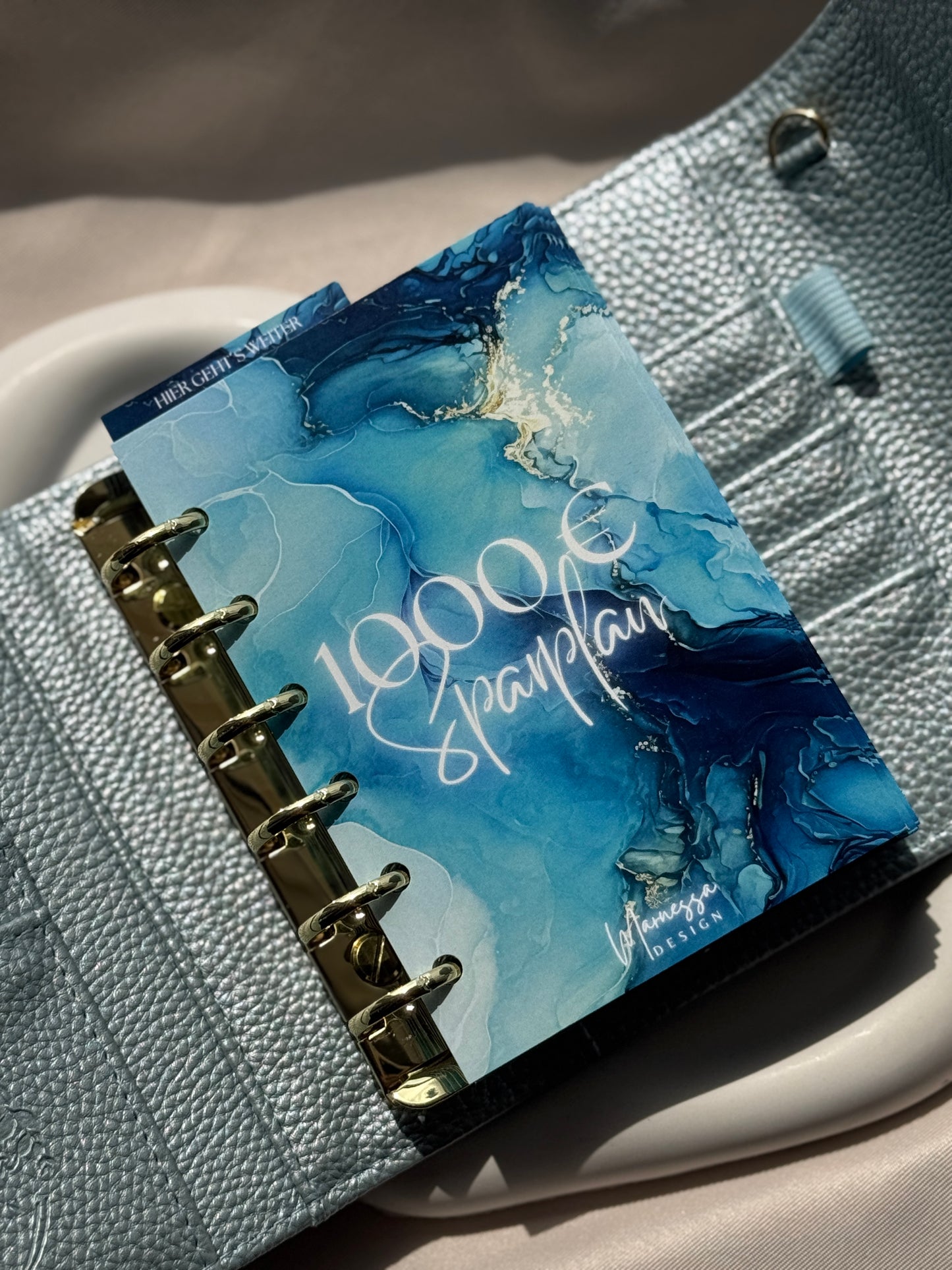1000 € Mini Sparplan | LUXURY BINDER BUNDLE "OCEAN"