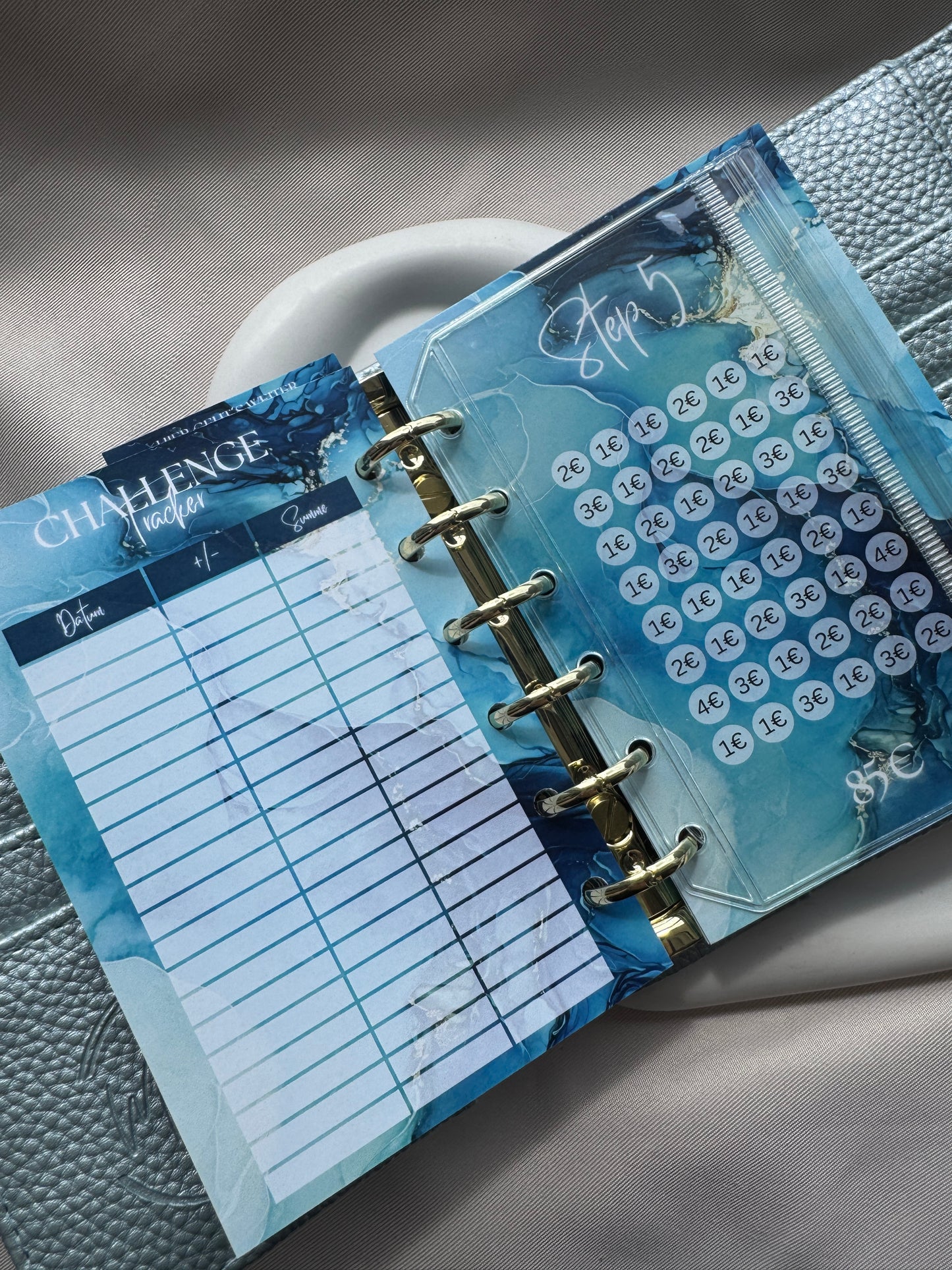 1000 € Mini Sparplan | LUXURY BINDER BUNDLE "OCEAN"
