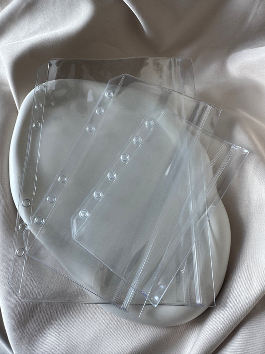 Umschläge DOUBLE Zipless Zip | CLEAR