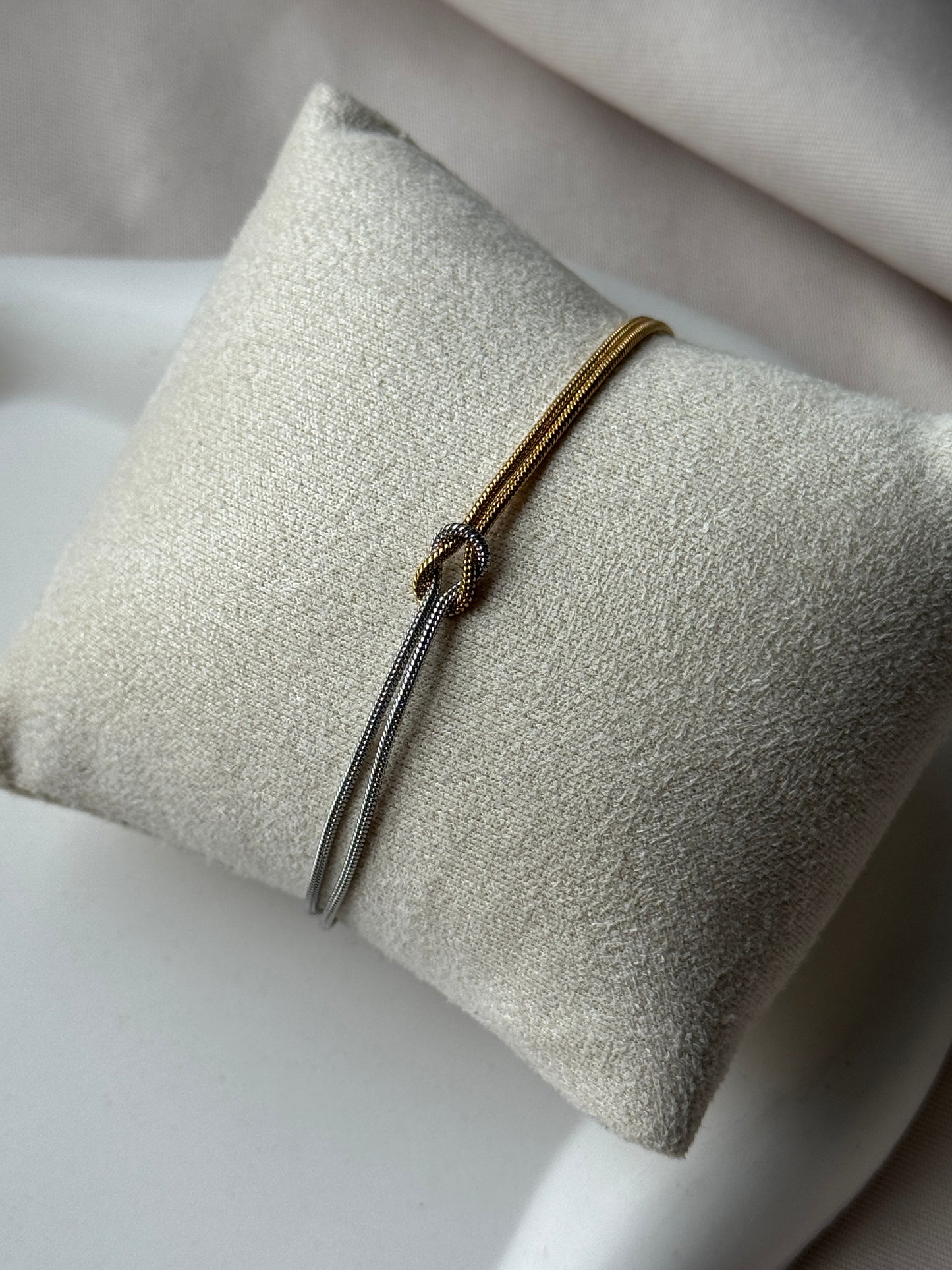 Armband KNOT | BICOLOR