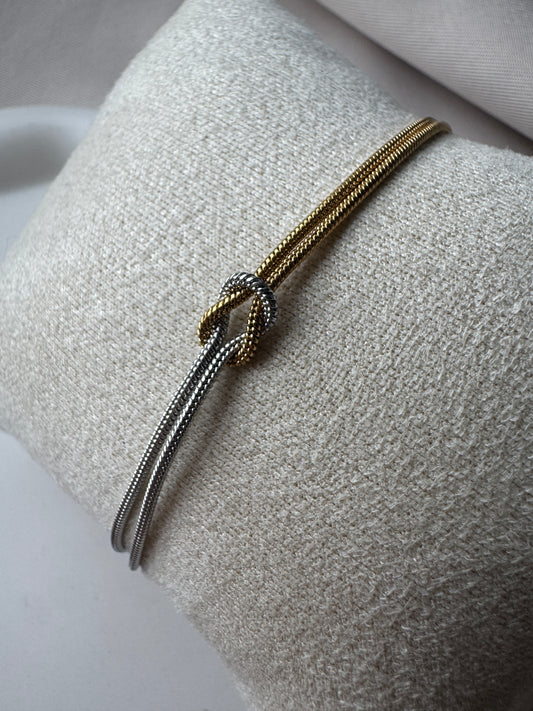Armband KNOT | BICOLOR