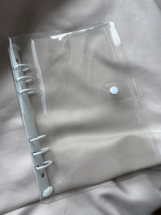 A5 Vinyl Binder | WHITE