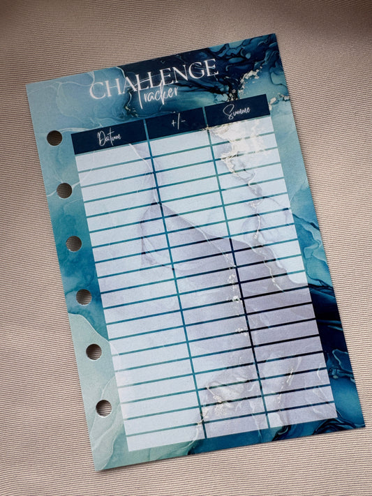 A7 | CHALLENGE TRACKER "OCEAN"