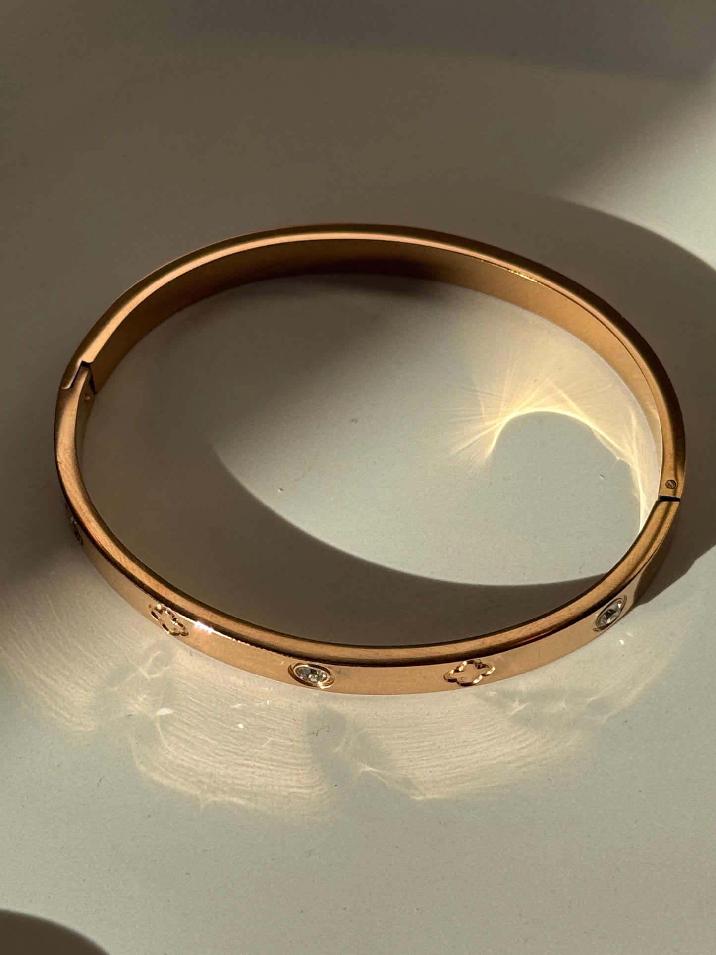 Armreif CLOVER BLING | ROSEGOLD