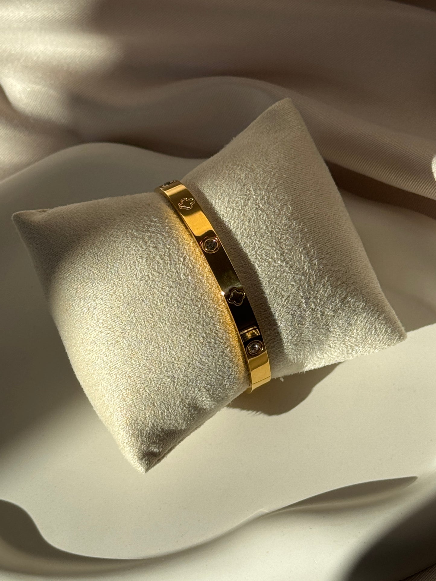 Armreif CLOVER BLING | GOLD
