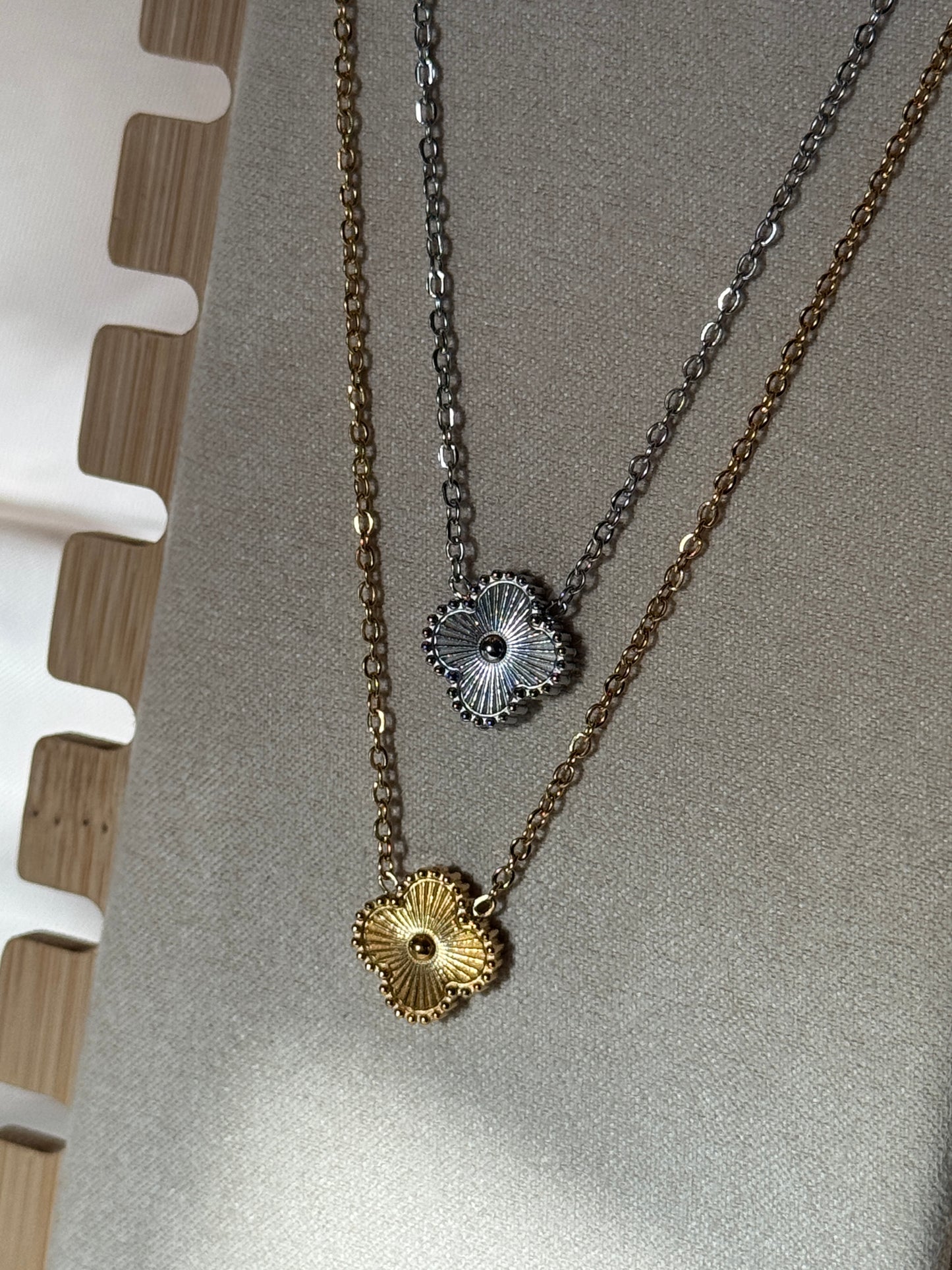 Kette CLASSY CLOVER | SILBER