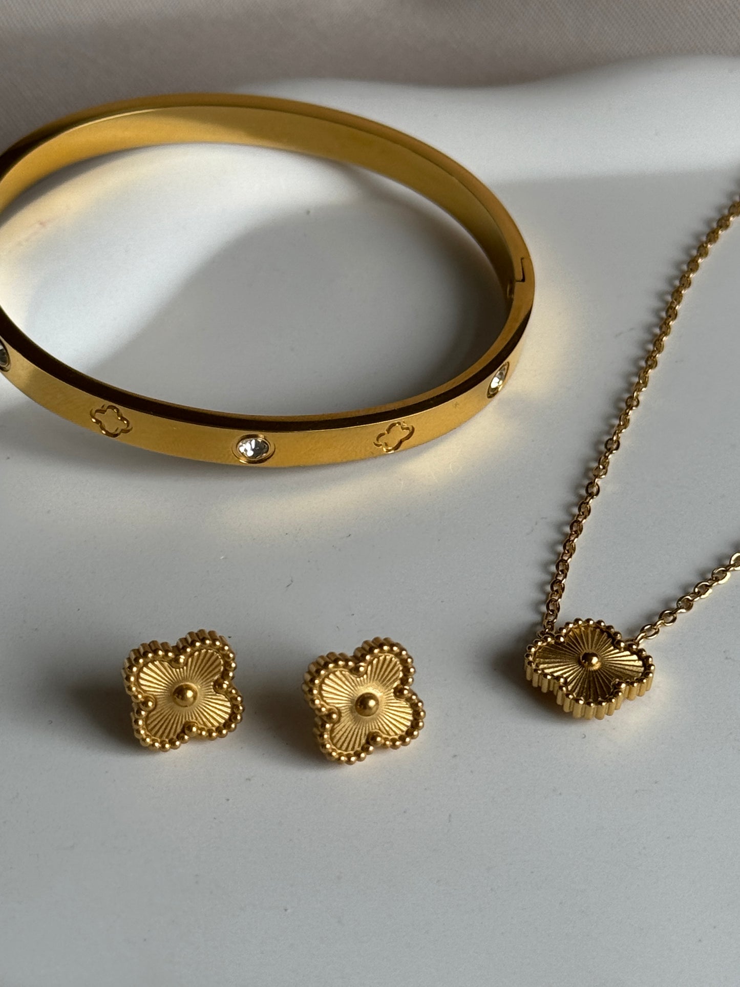 Ohrstecker CLASSY CLOVER | GOLD