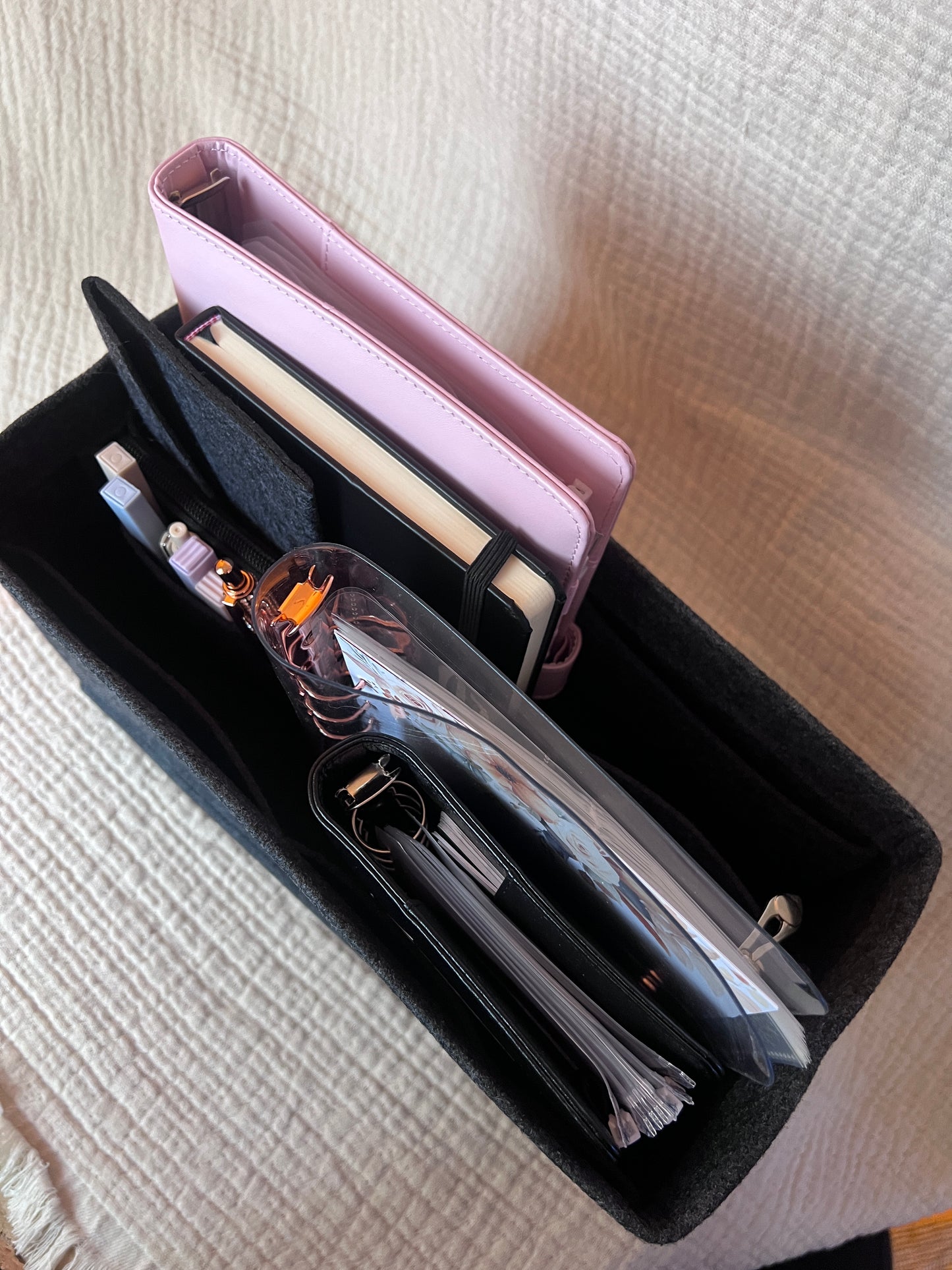 Budget Organizer aus Filz