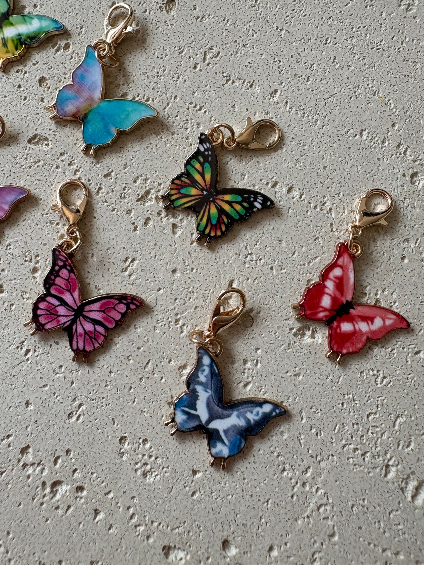 Deko Charms | COLORFUL BUTTERFLIES