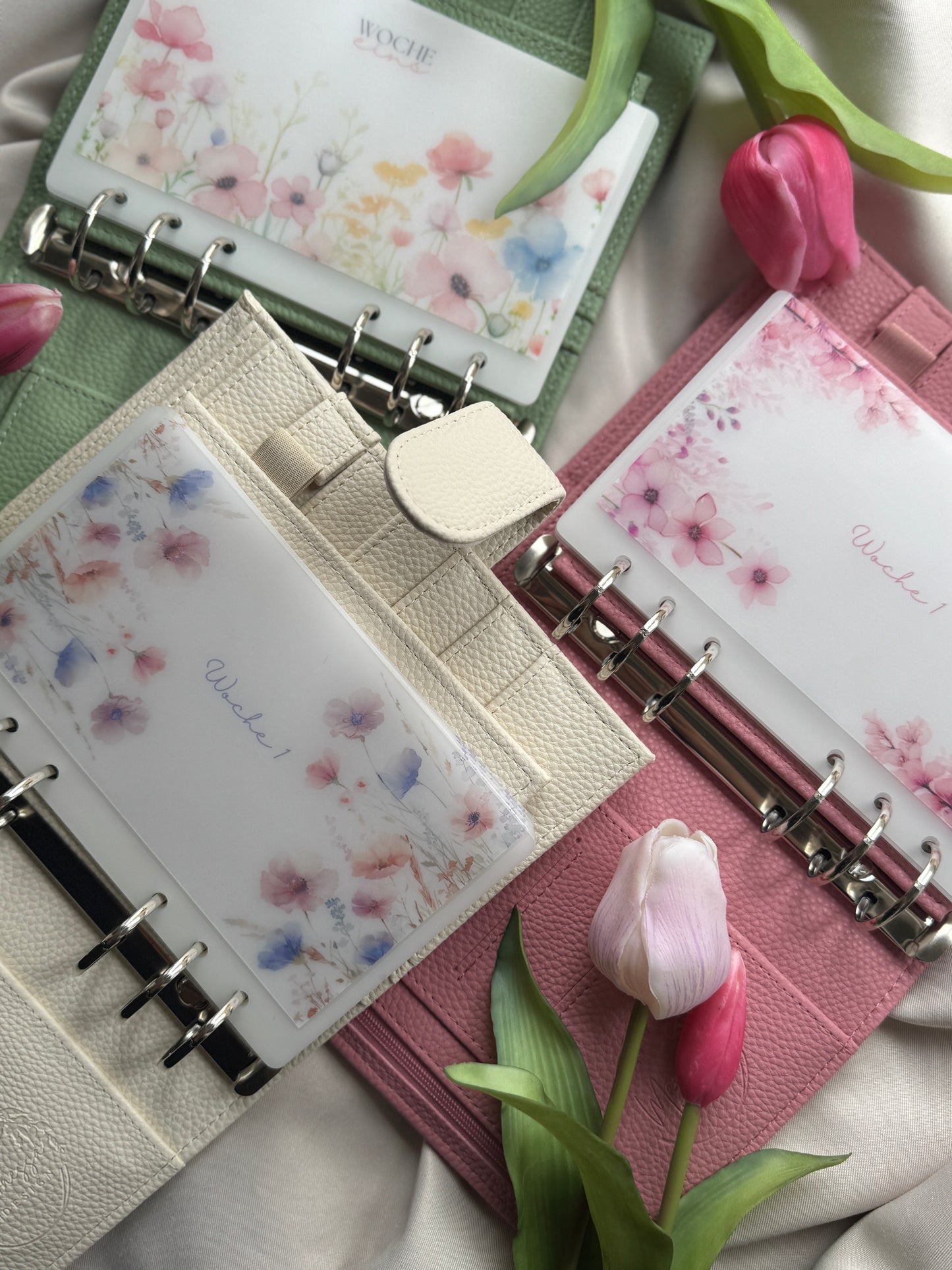 SPRING EDITION personalisierte A6 HANDMADE Umschläge Milky | LAVENDER SPRING