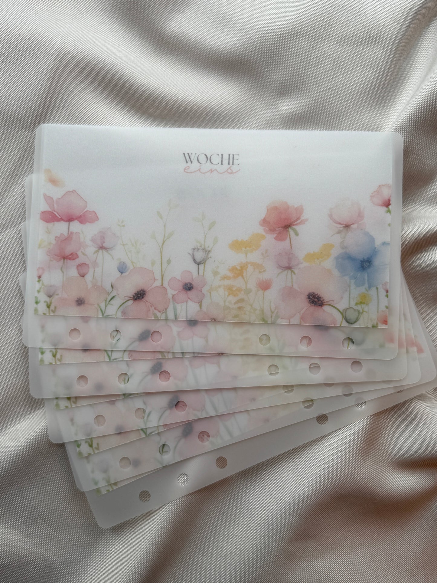 WOCHENBUDGET A6 HANDMADE Umschläge Milky | SPRING EDITION