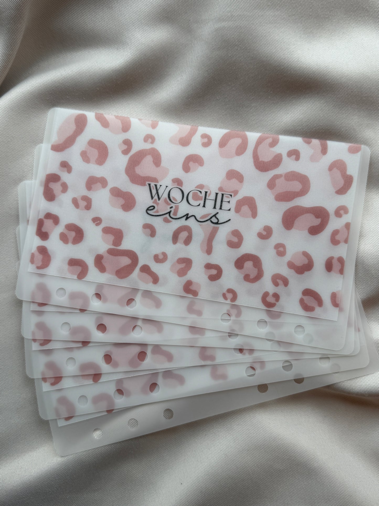 LEO EDITION personalisierte HANDMADE Umschläge A6 Milky | | ROSE LEO