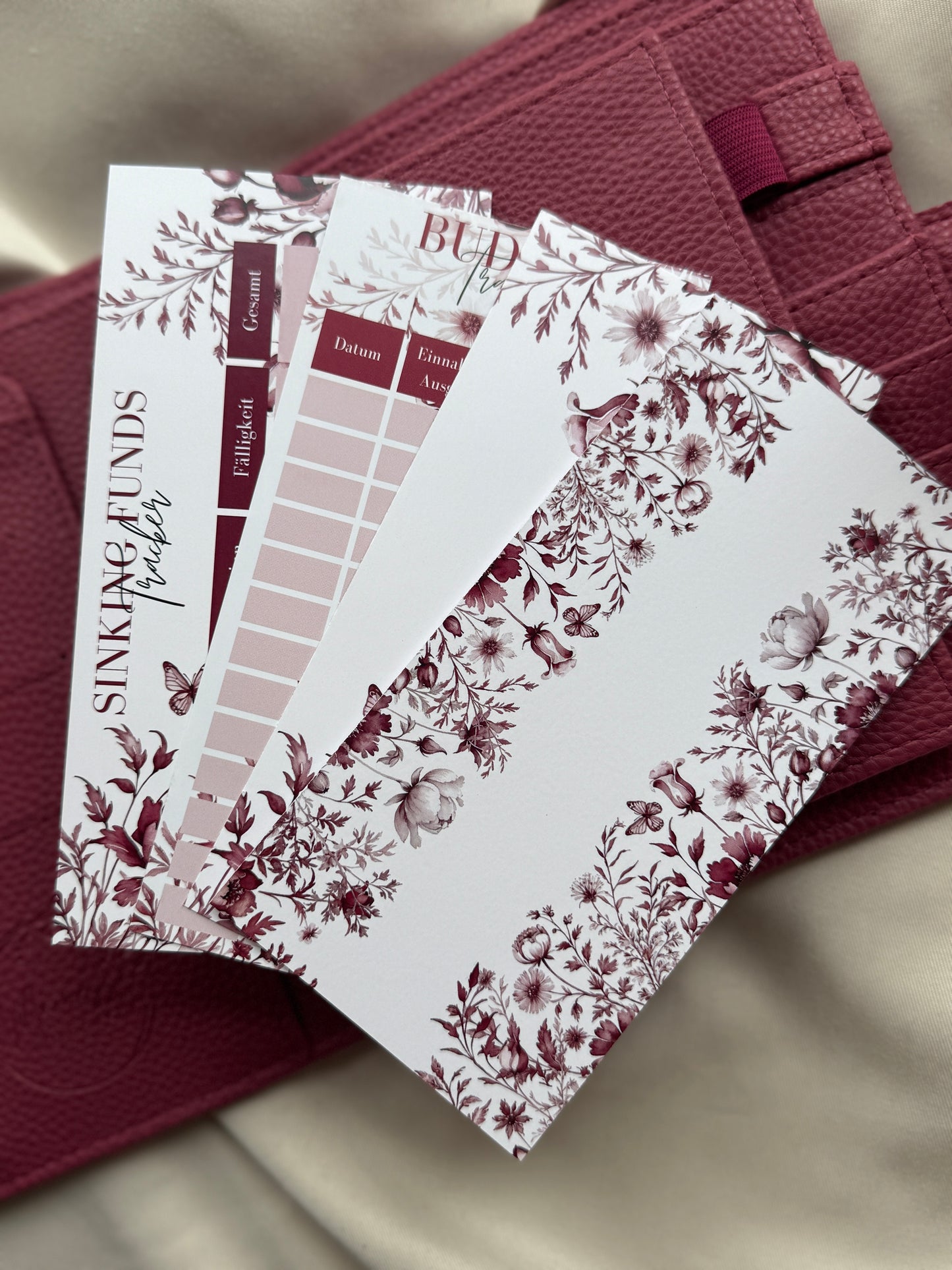 BUNDLE A6 Inlays | WILDBERRY FLOWERS (30 teilig)