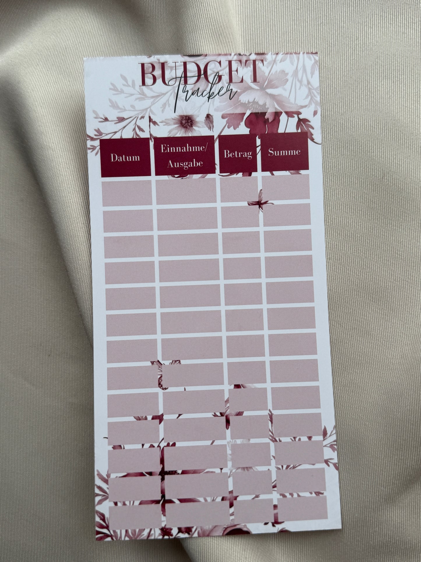 A6 Inlays | WILDBERRY FLOWERS