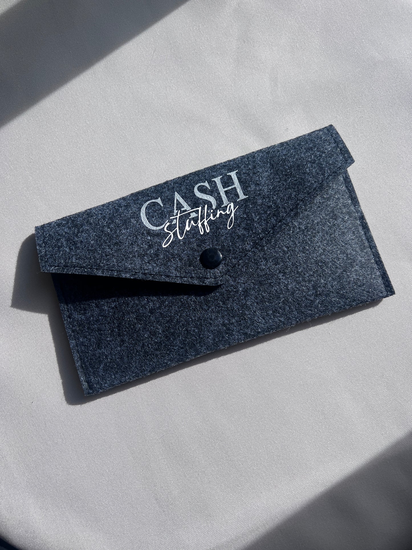 Cash Stuffing Mäppchen aus Filz