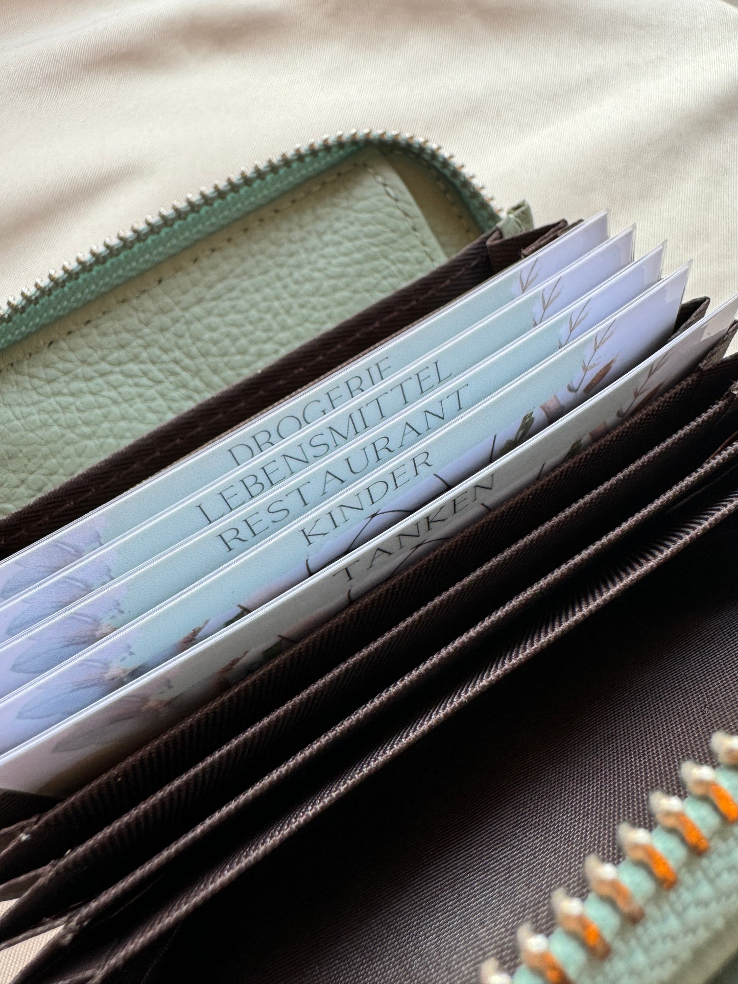 Inlays für Budget Portemonnaie "SMALL" | Einlagen personalisiert