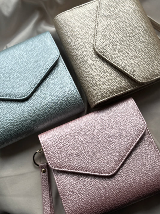 A6 Luxury Wallet Binder | METALLIC EDITION