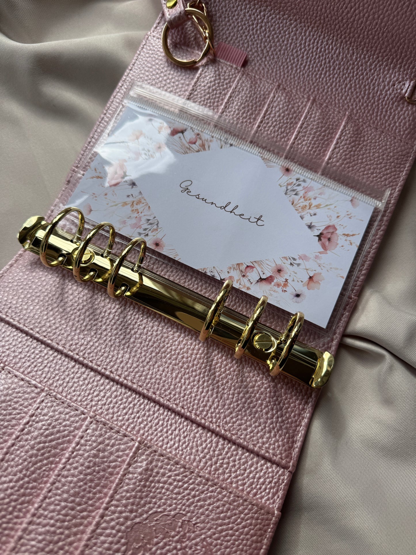 A6 Luxury Wallet Binder | METALLIC EDITION