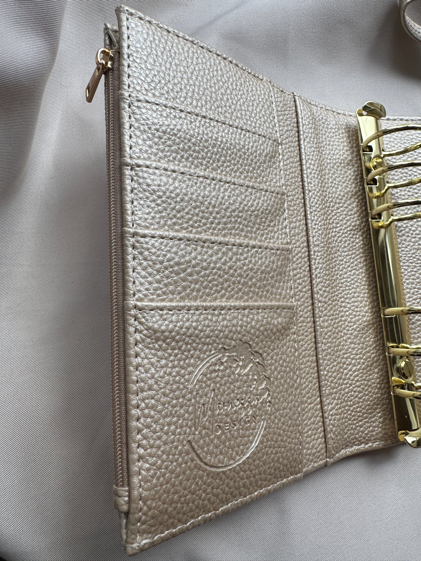A6 Luxury Wallet Binder | METALLIC EDITION