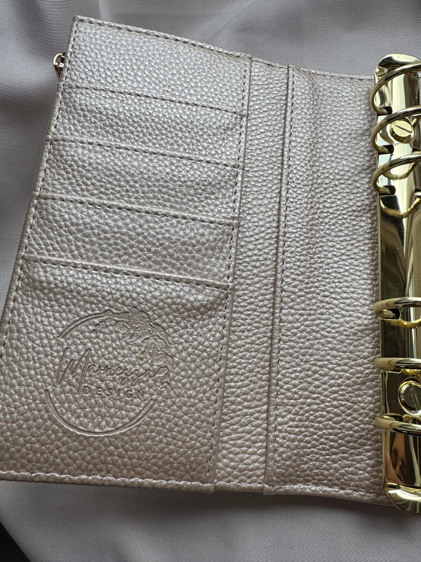 A6 Luxury Wallet Binder | METALLIC EDITION