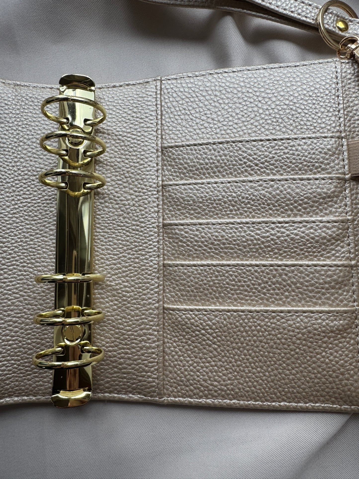 A6 Luxury Wallet Binder | METALLIC EDITION