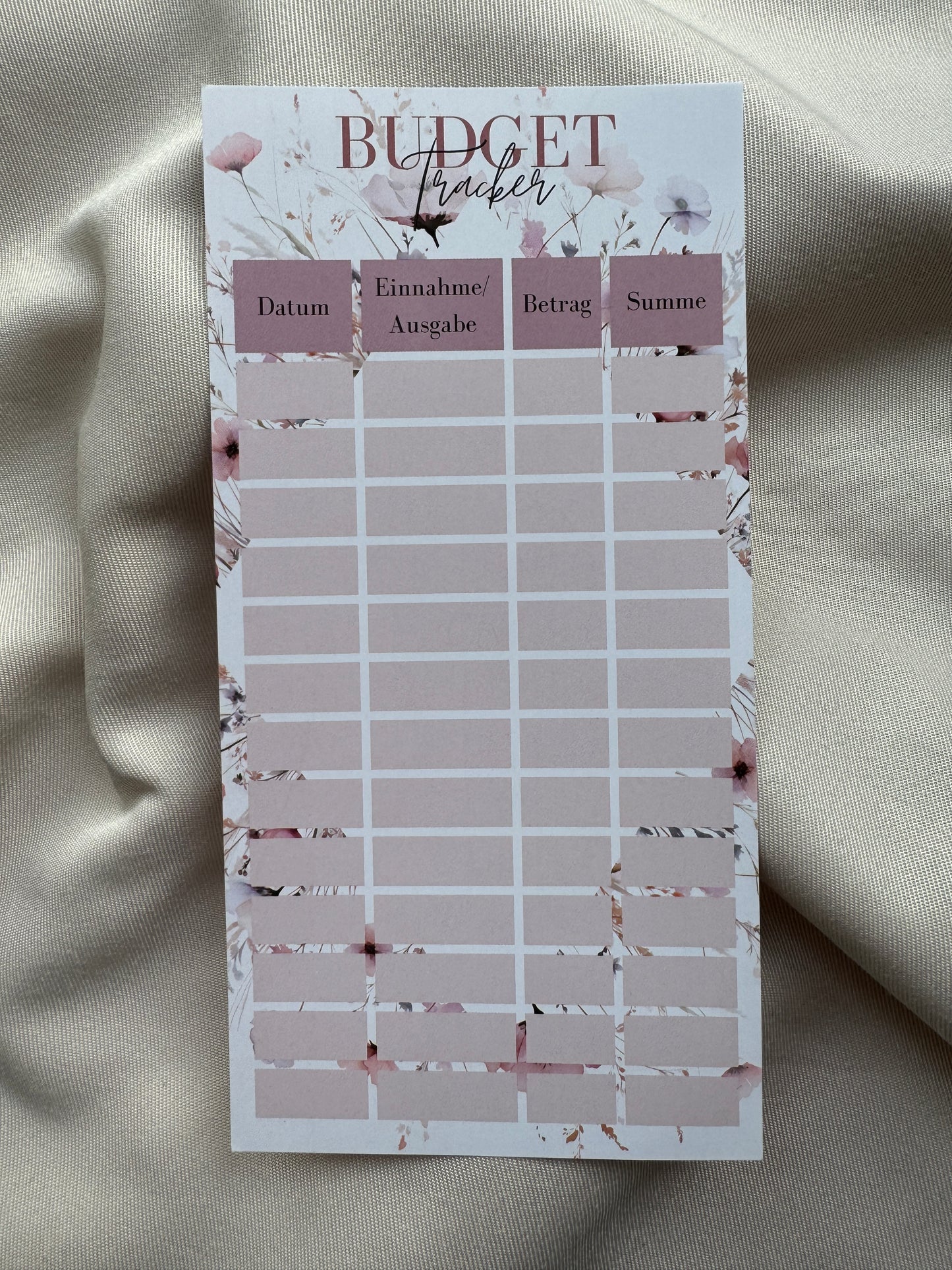 A6 Inlays | WILDFLOWER LOVE