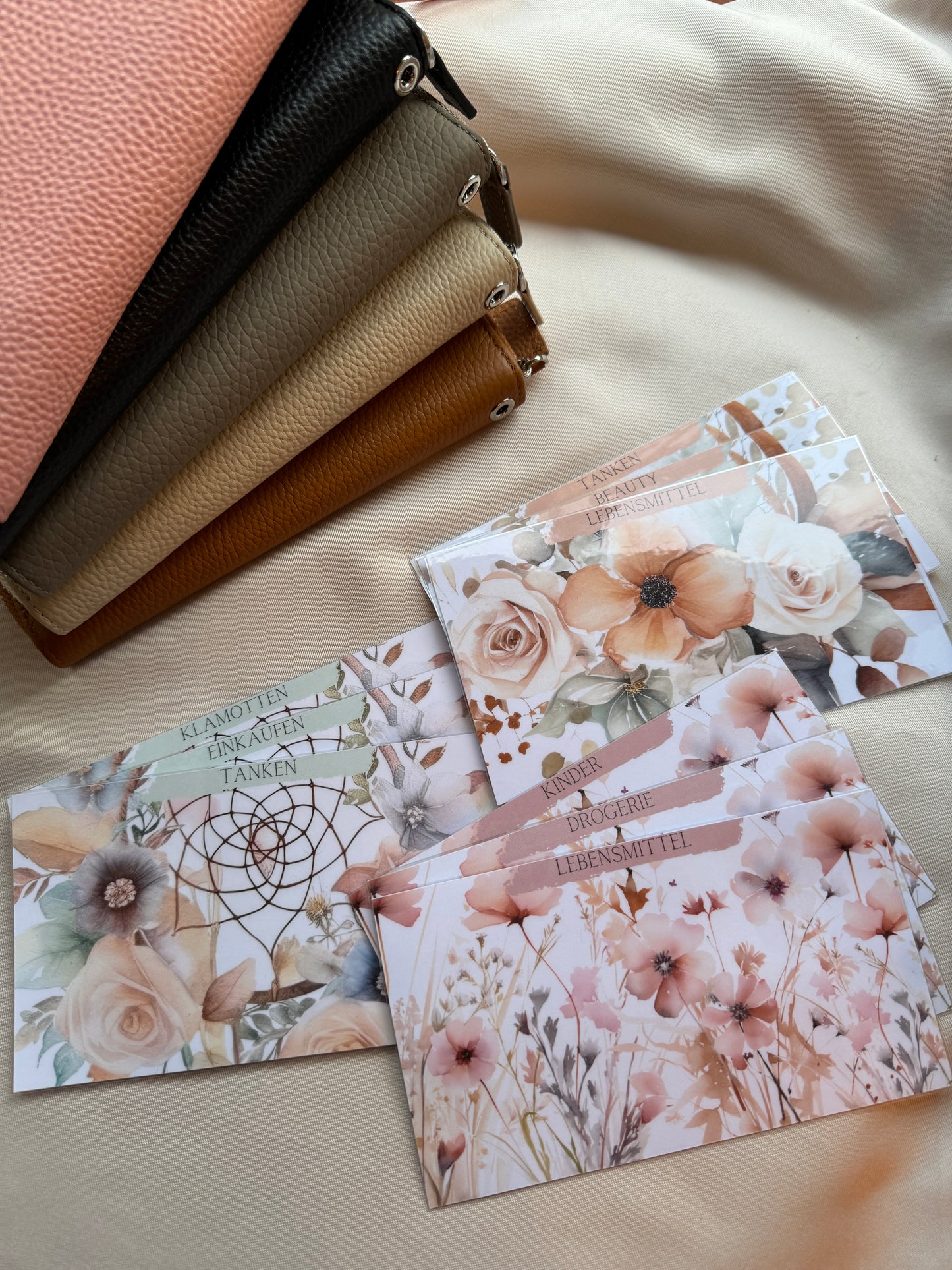 Inlays für Budget Portemonnaie "BIG" | Einlagen personalisiert