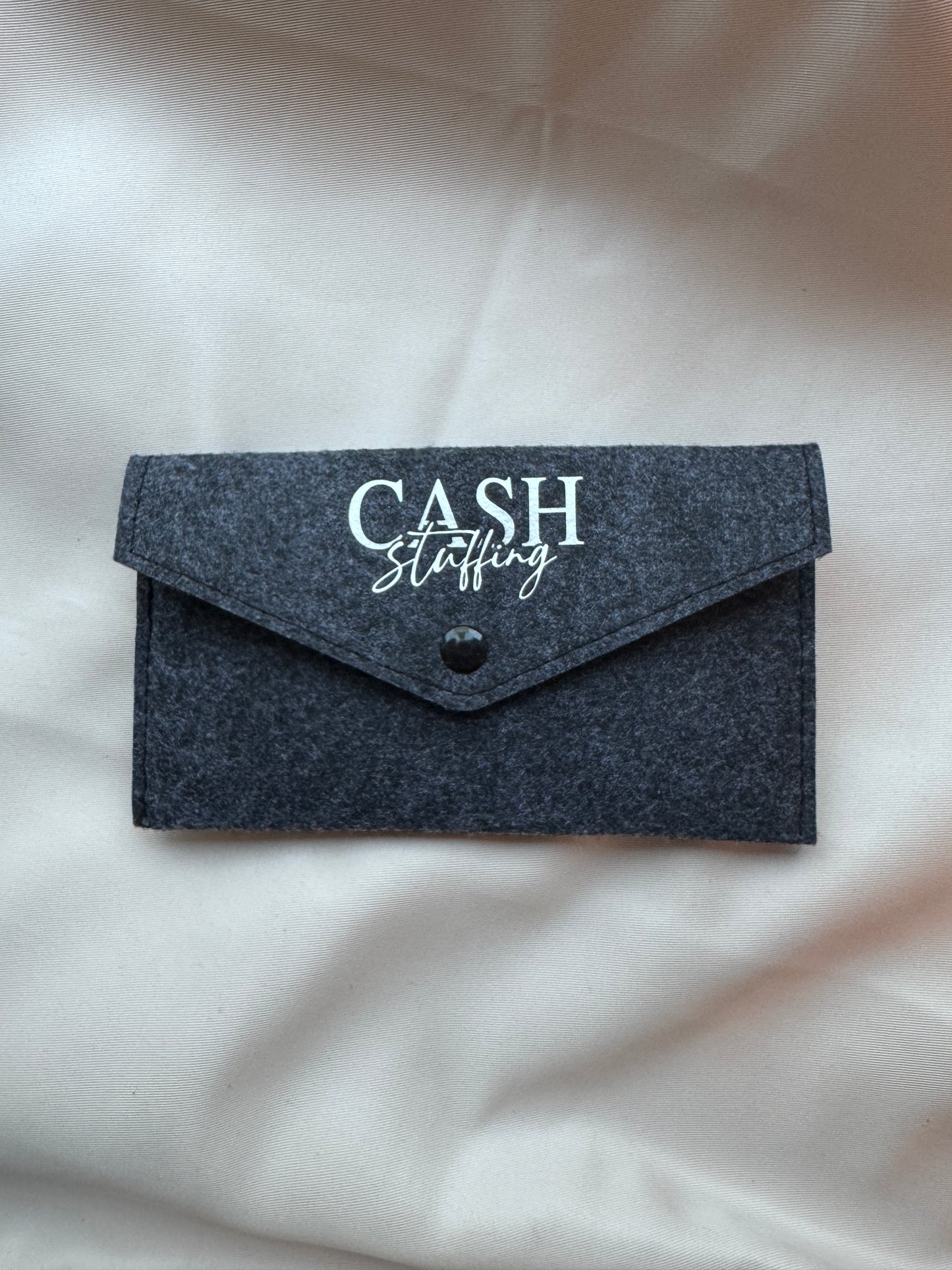 Cash Stuffing Mäppchen aus Filz