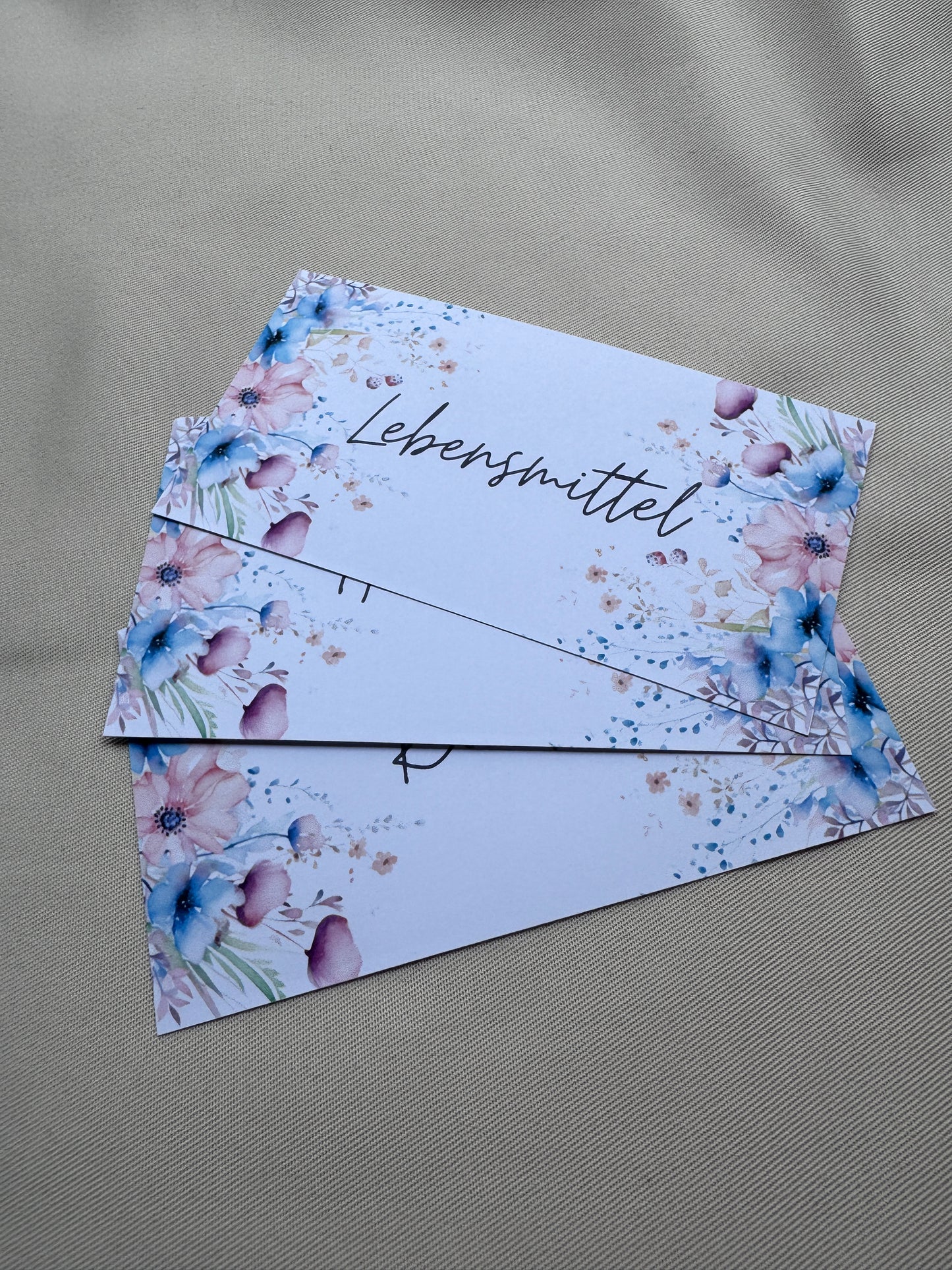 A7 Inlays | PASTEL FLOWERS