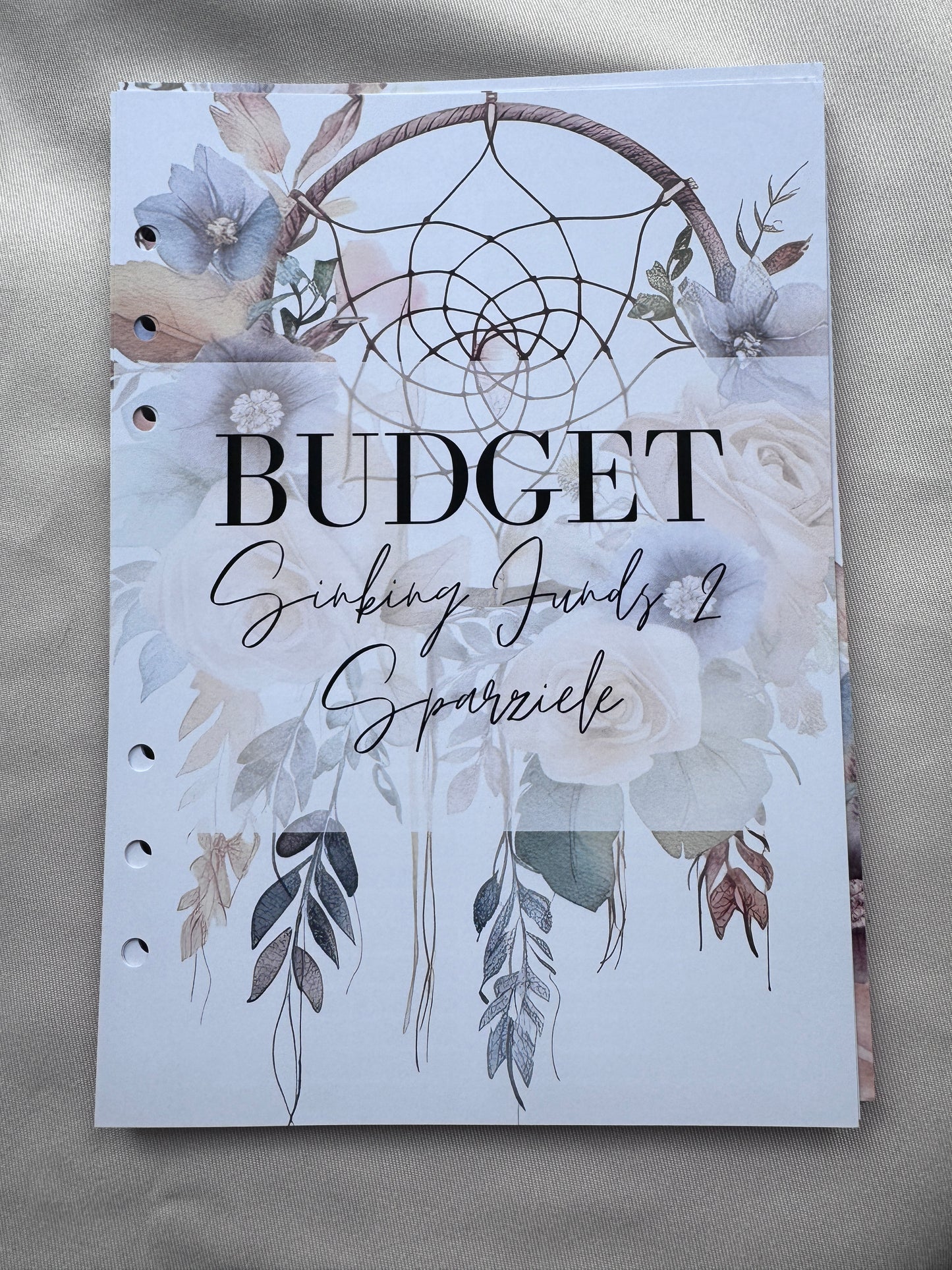 Budget Planer Finanzplaner Einlagen A5 Format | TRAUMFÄNGER