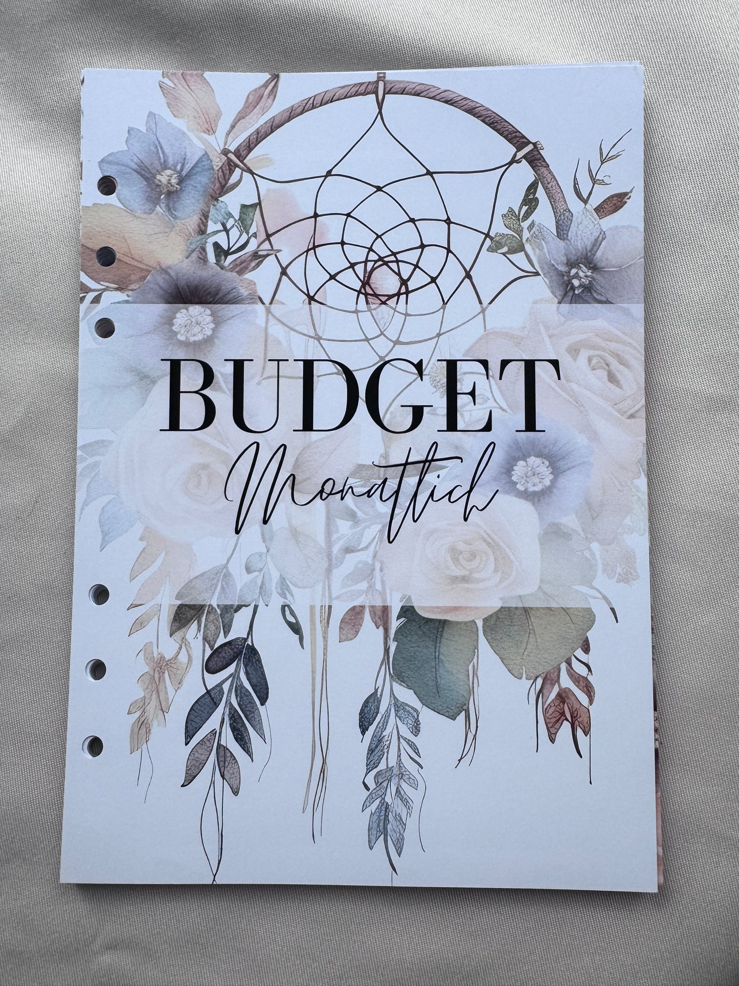 Budget Planer Finanzplaner Einlagen A5 Format | TRAUMFÄNGER