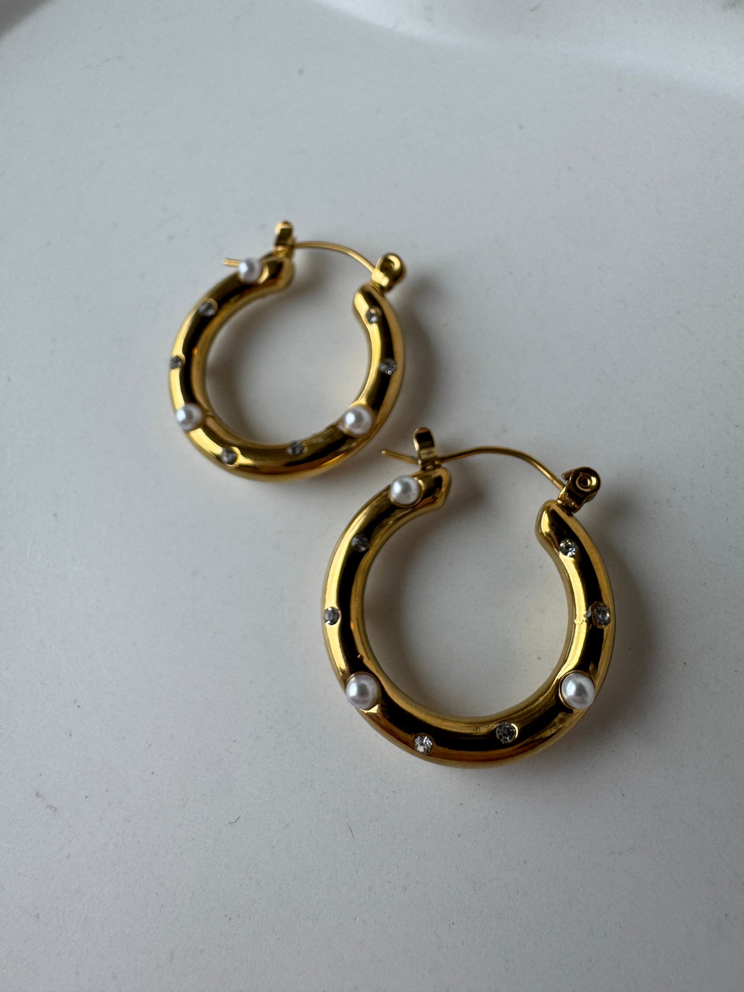 Ohrringe GLAM CREOLE | GOLD