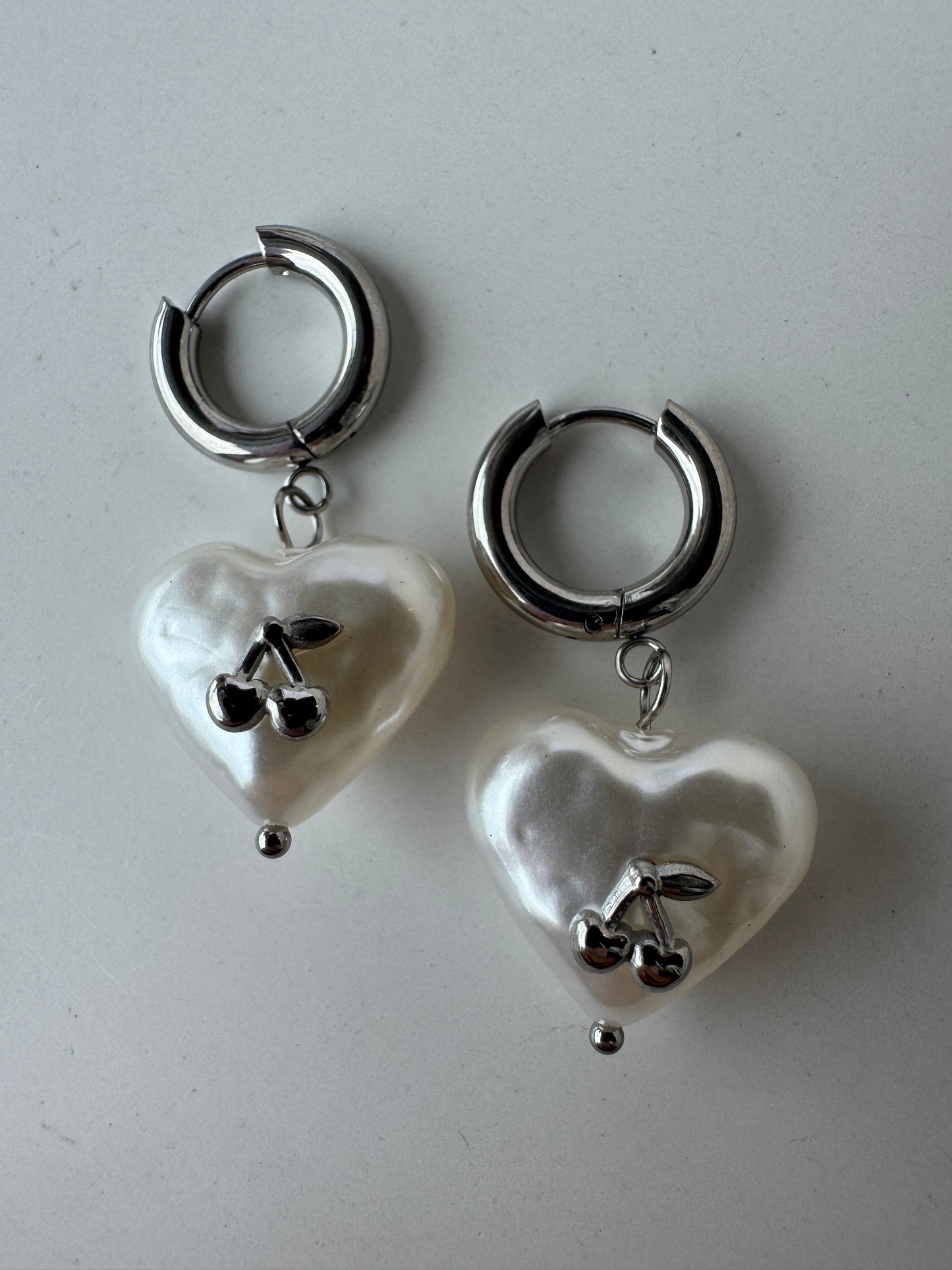 Ohrringe CHERRY HEART | SILBER