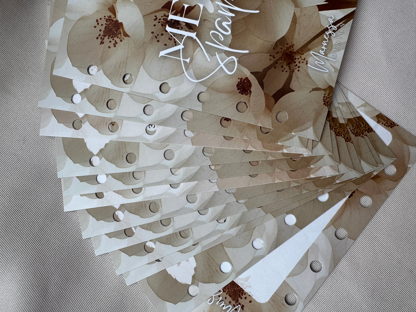 A7 MIX & MATCH - MEIN SPARPLAN | EINLAGEN BUNDLE "HARMONY" | matt foliert