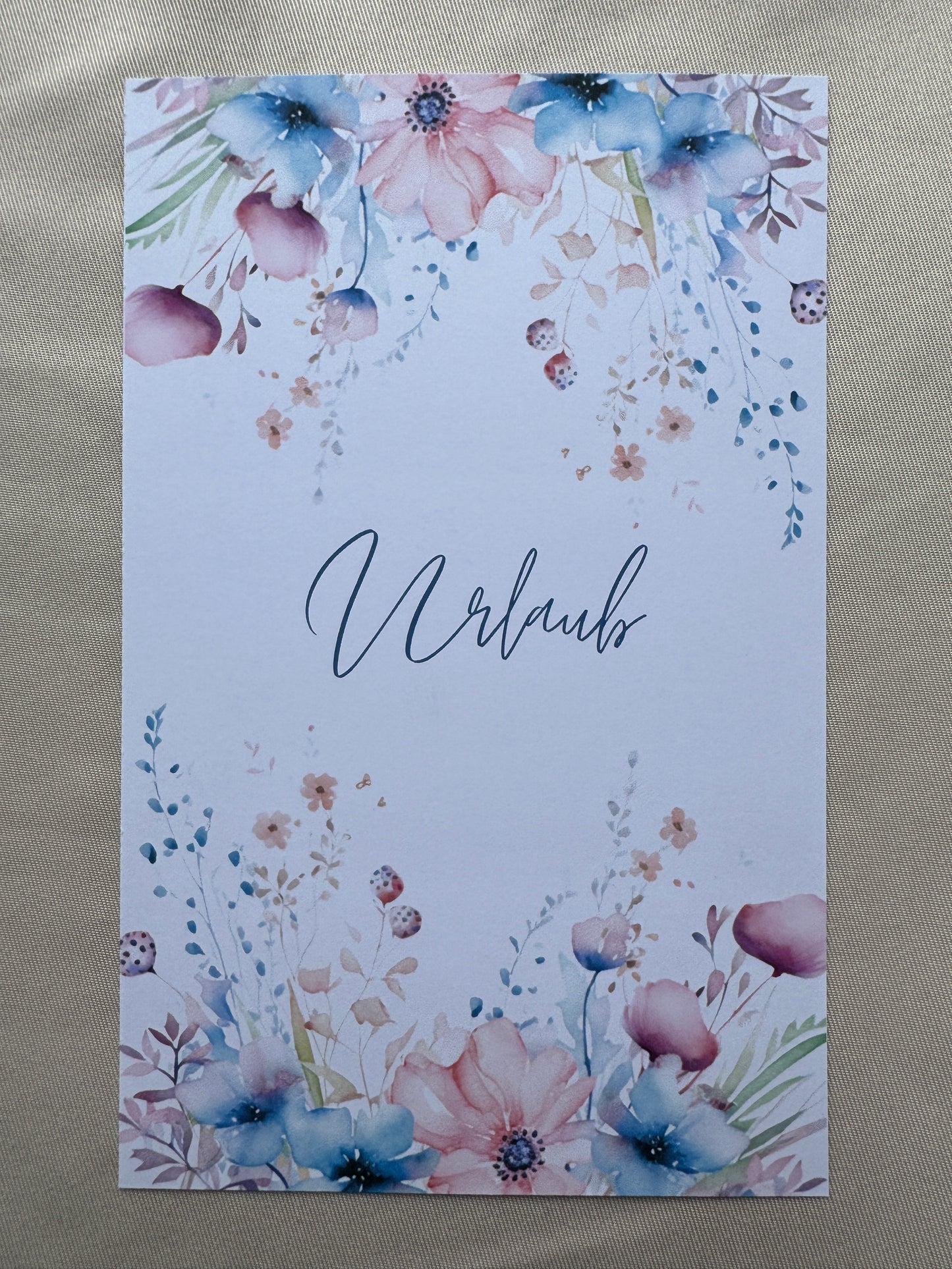 A5 Inlays | PASTEL FLOWERS