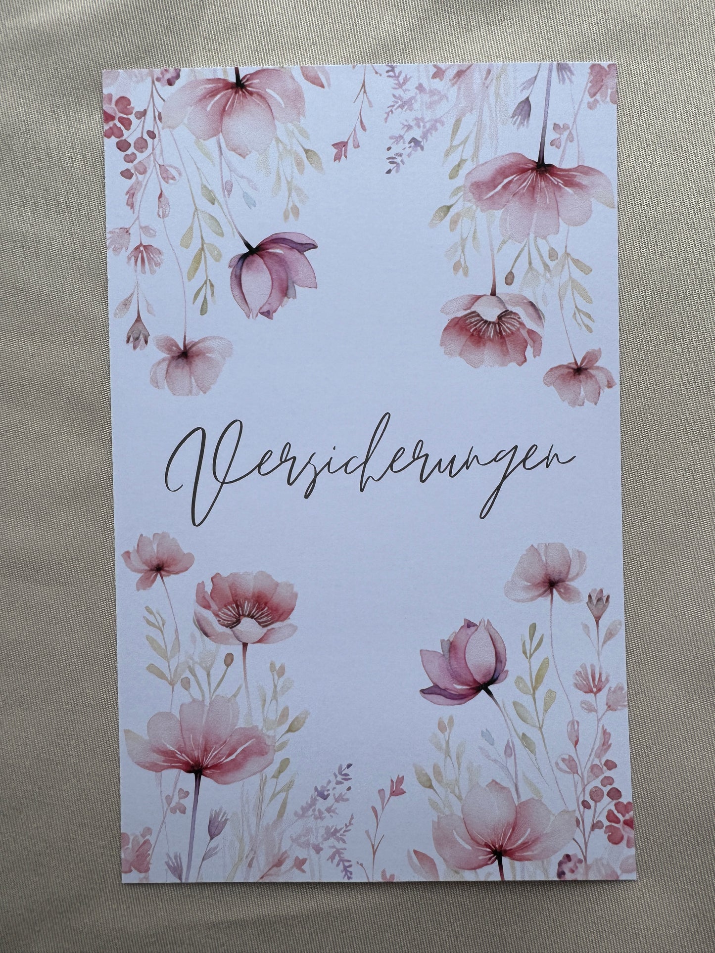 A5 Inlays | ROSE FLOWERS