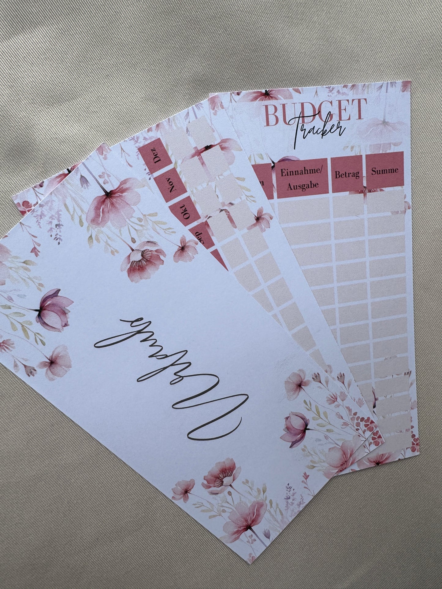 A6 Inlays | ROSE FLOWERS