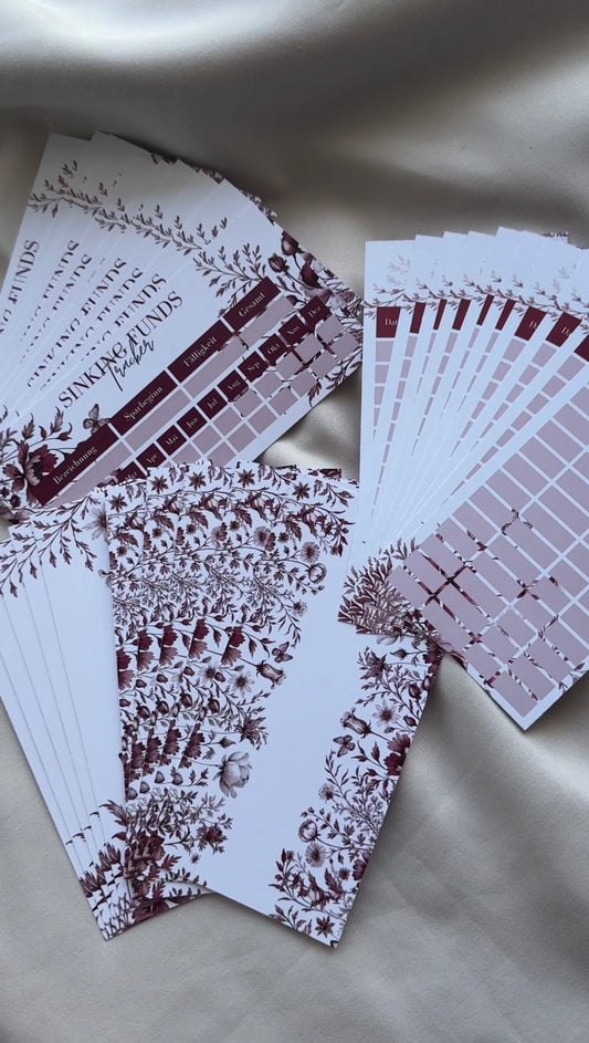 BUNDLE A6 Inlays | WILDBERRY FLOWERS (30 teilig)