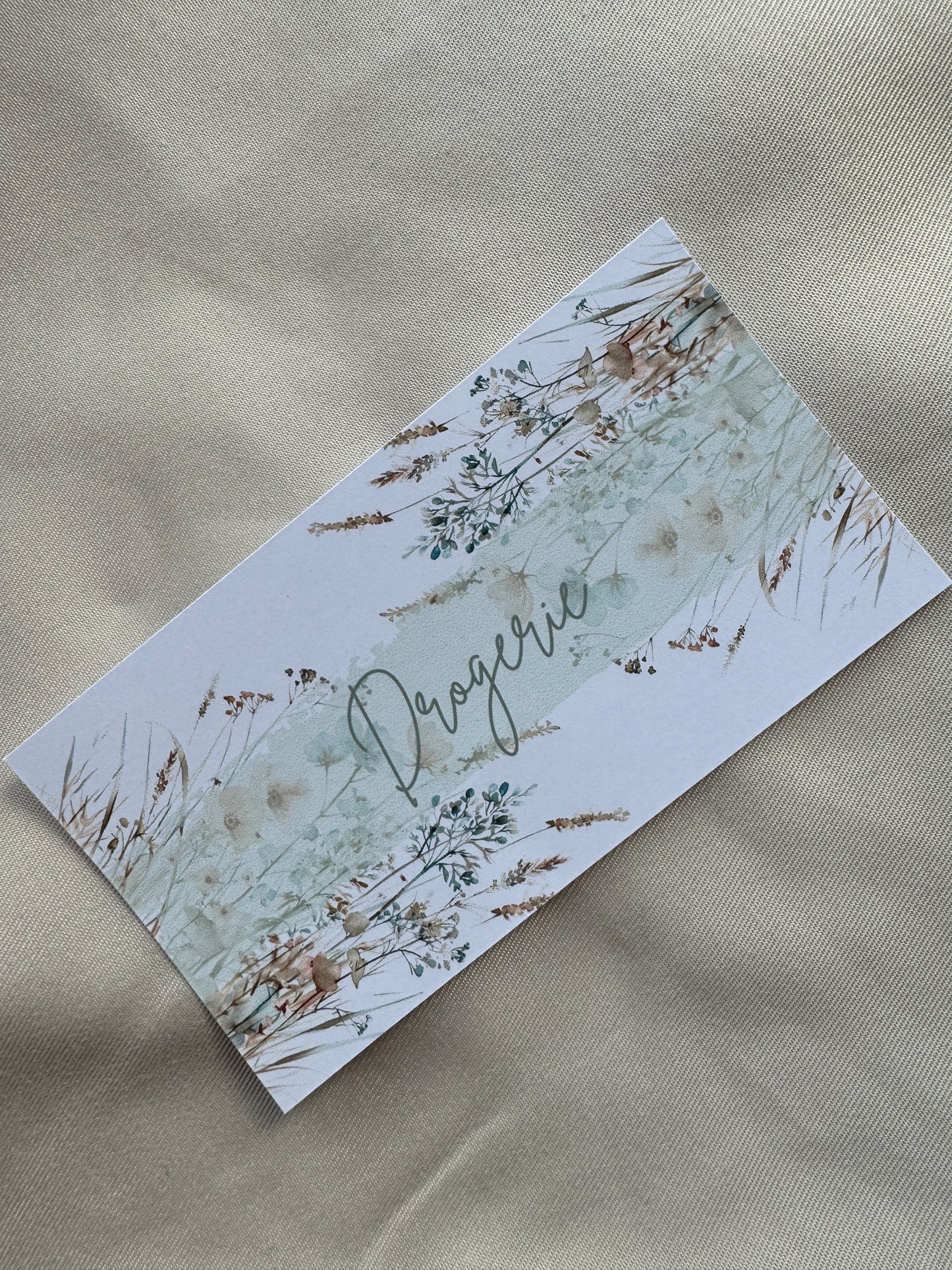 A7 Inlays | MINT WILDFLOWER