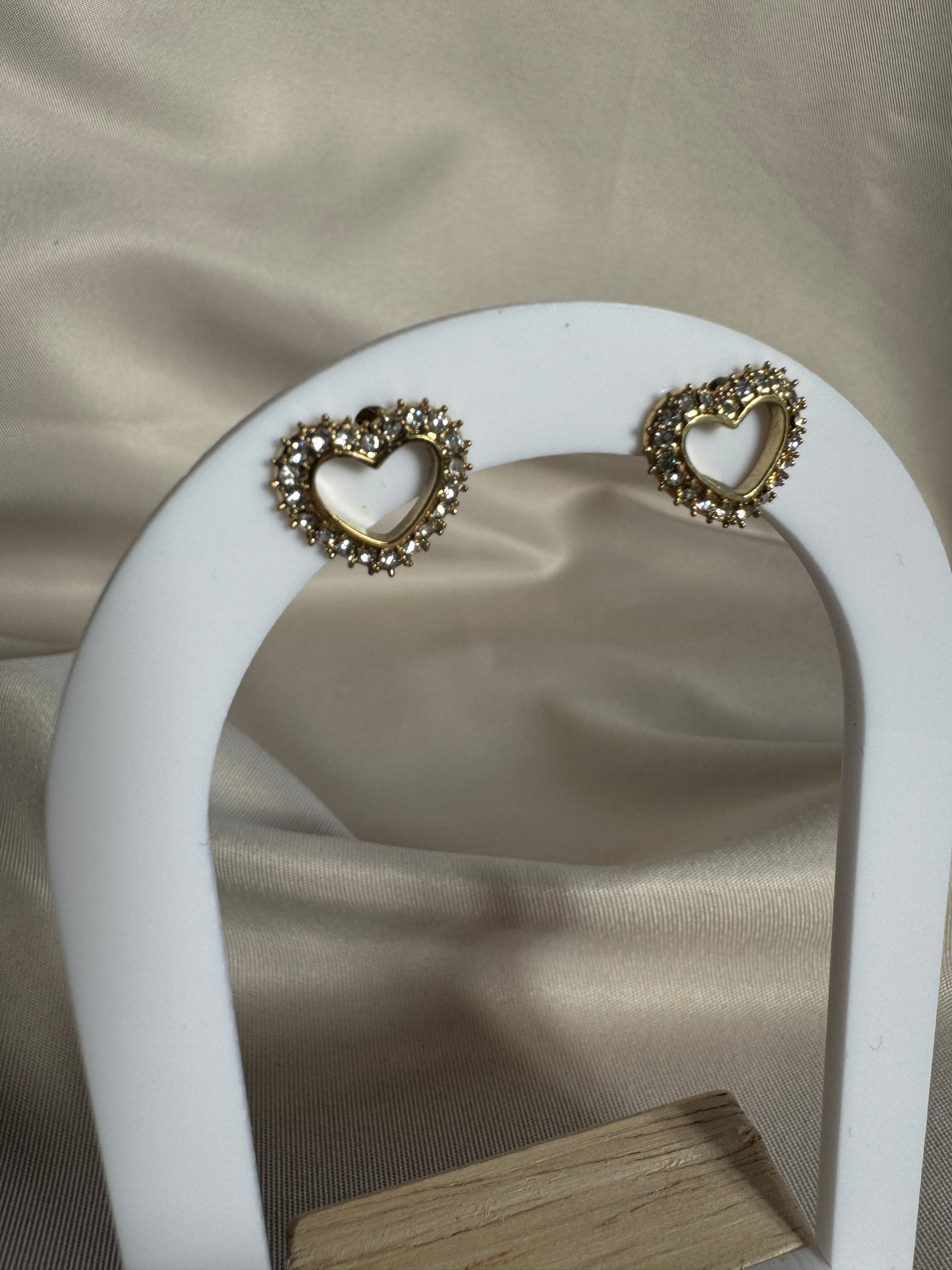 Ohrstecker DIAMOND HEART | GOLD