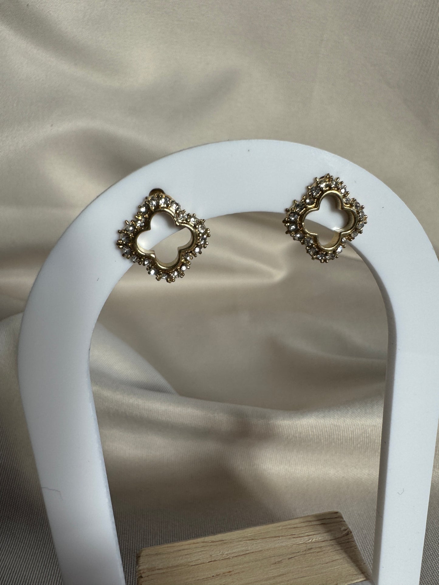 Ohrstecker DIAMOND CLOVER | GOLD