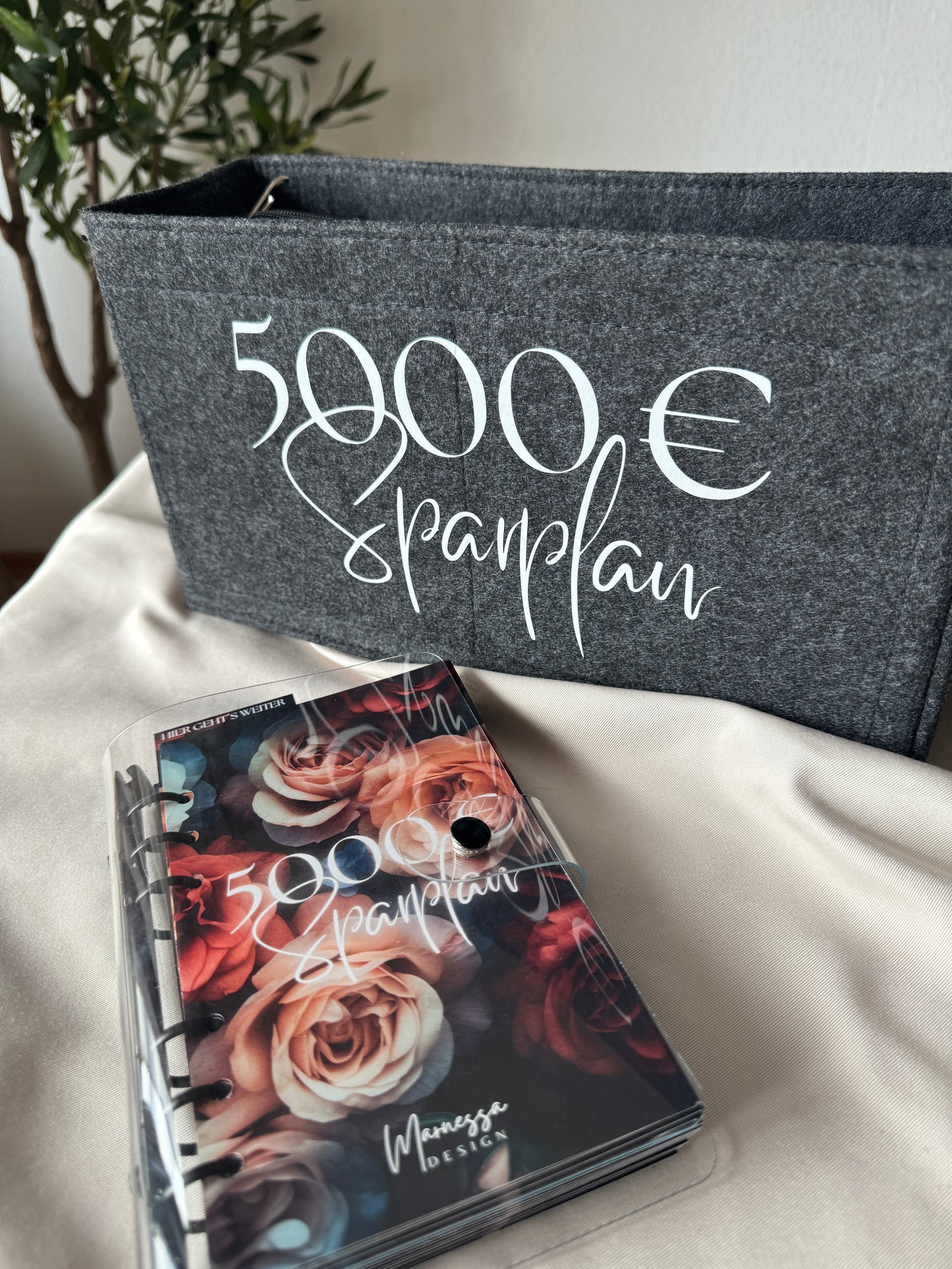 5000 € Sparplan | PREMIUM BUNDLE "DARK ROSE"