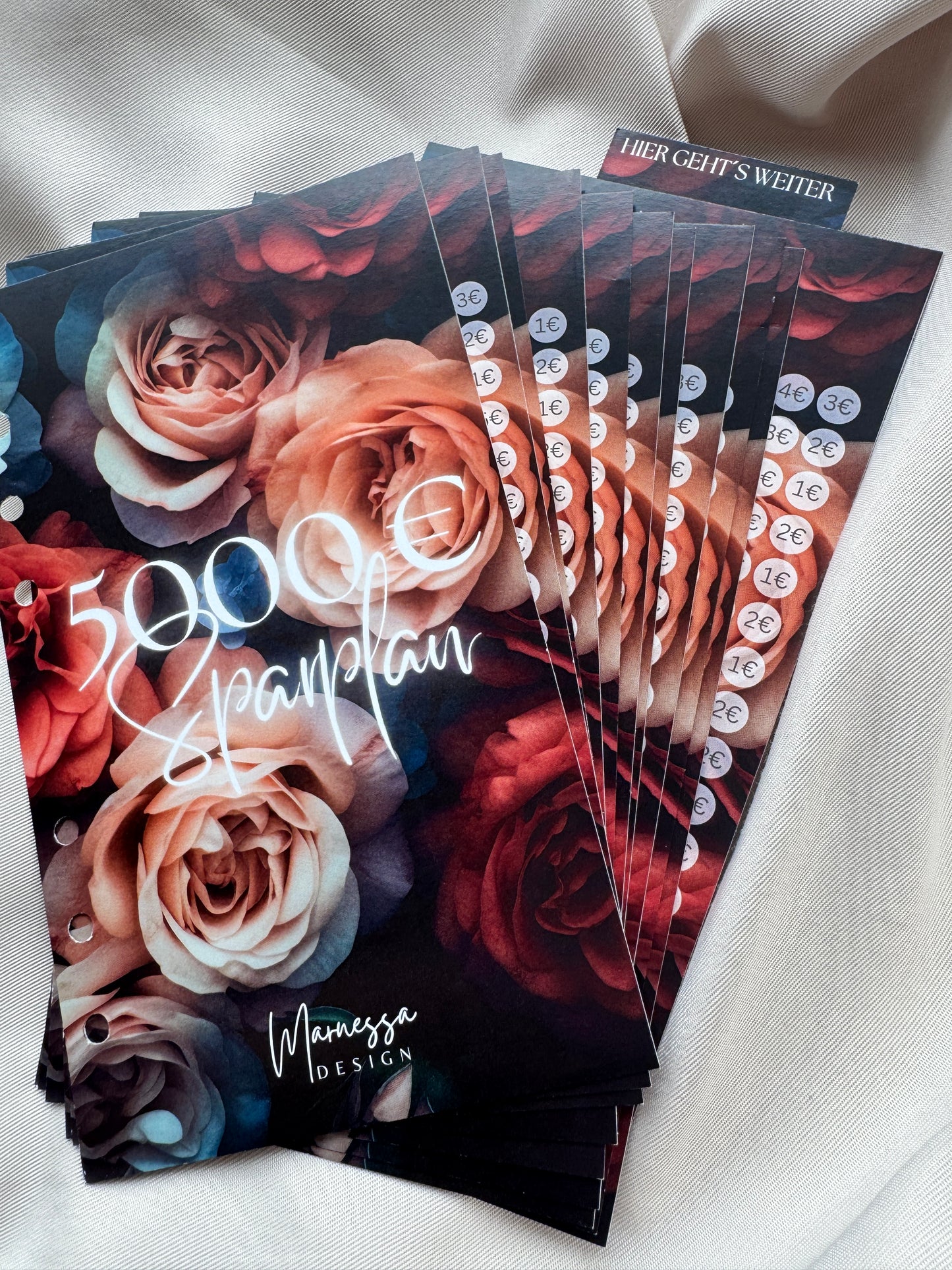 5000 € Sparplan | EINLAGEN "DARK ROSE"