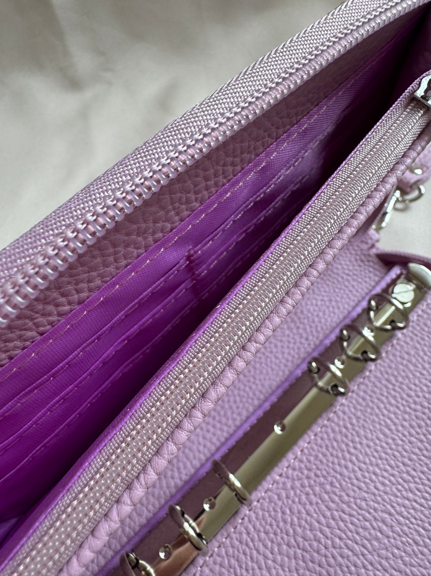 A6 Luxury Zip Binder