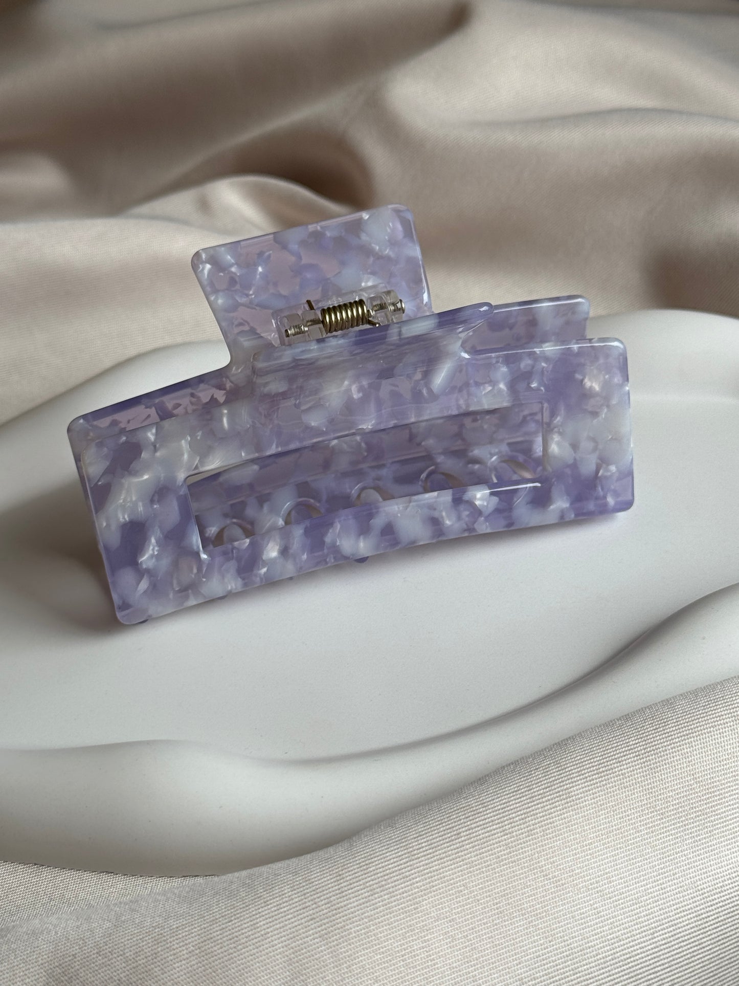 Haarklammer aus Acetat L | LAVENDER