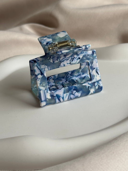 Haarklammer SQUARE M aus Acetat | ICEBERG