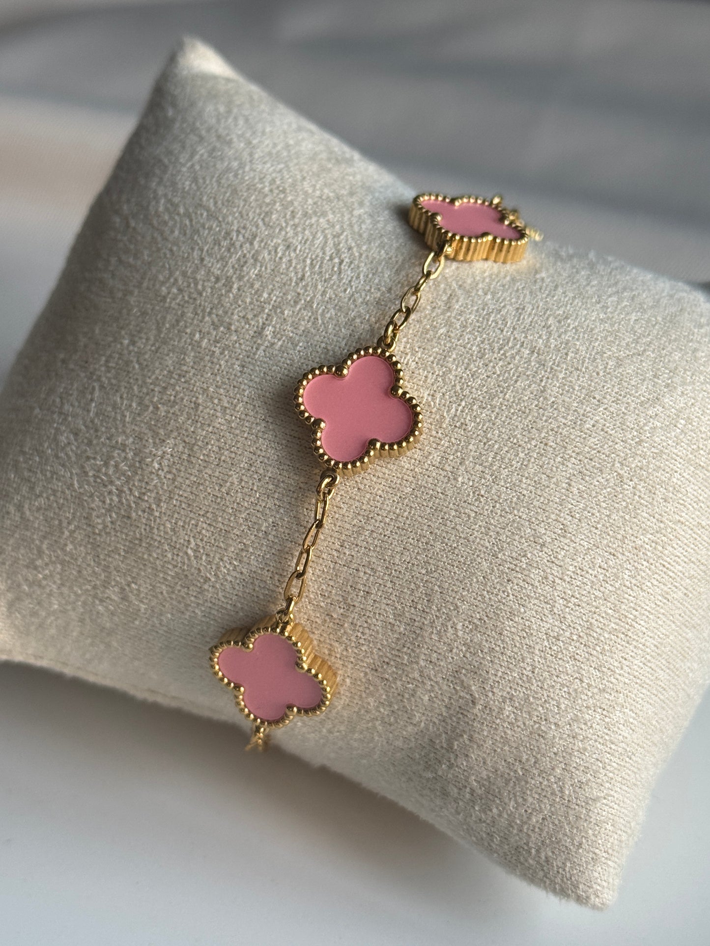 Armband CLASSY CLOVER BIG | ROSE