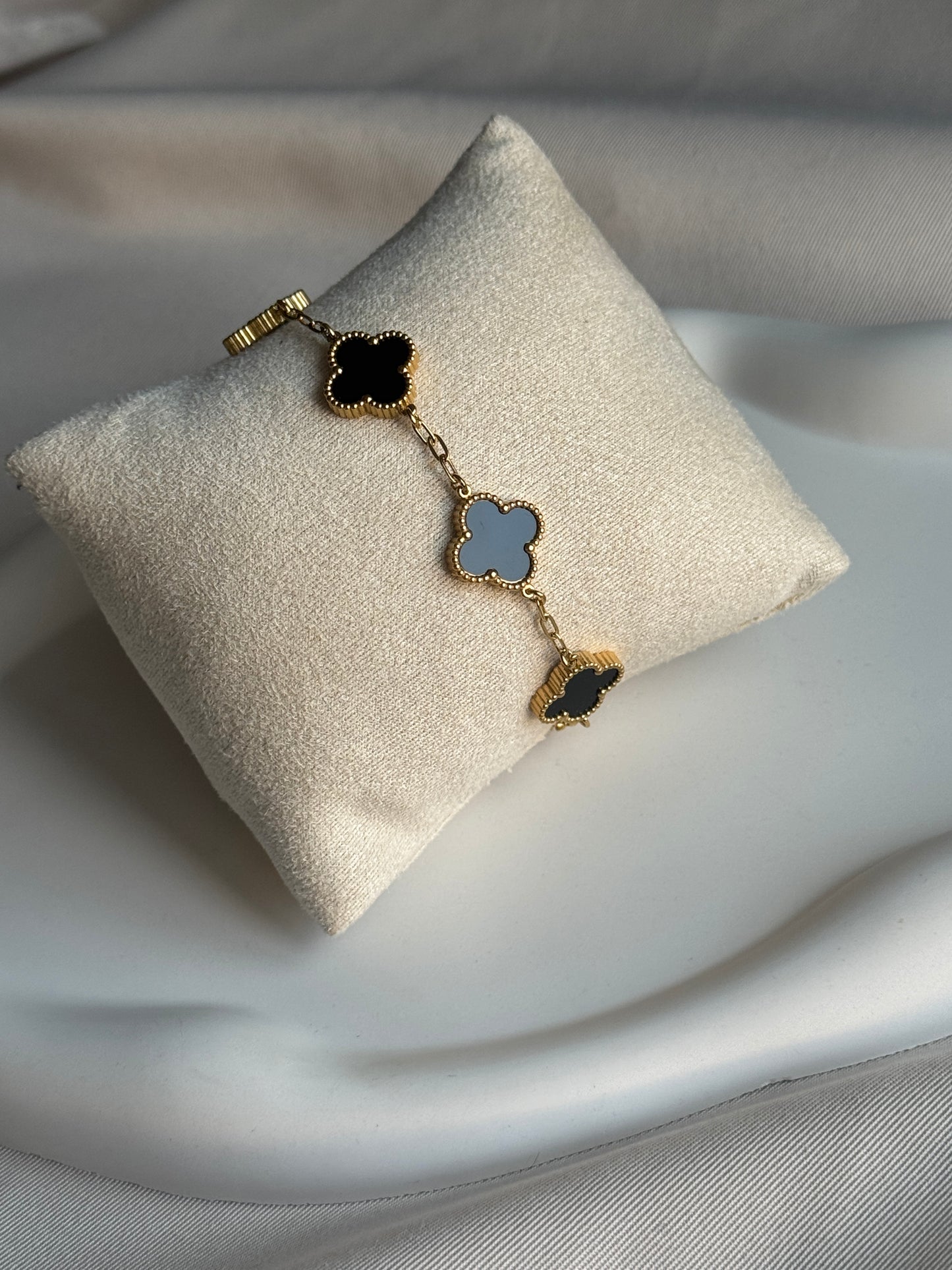 Armband CLASSY CLOVER BIG | BLACK
